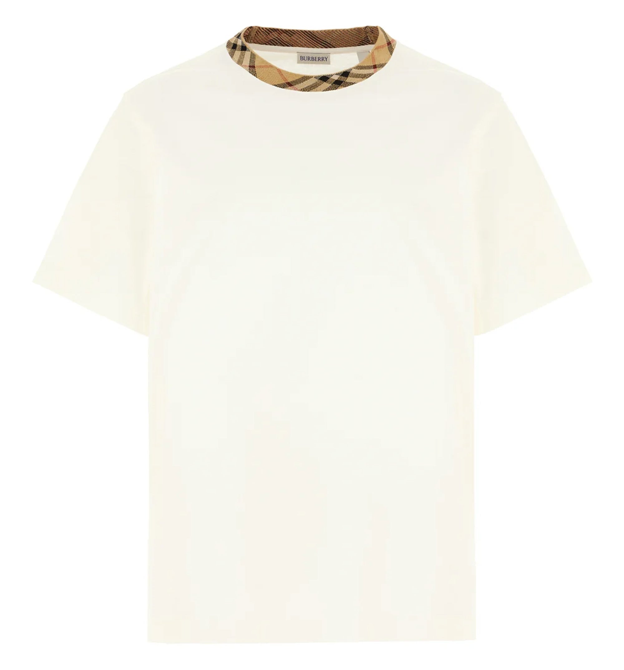 White cotton t-shirt