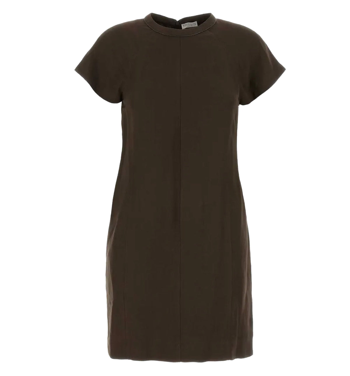 Raglan-sleeve mini dress