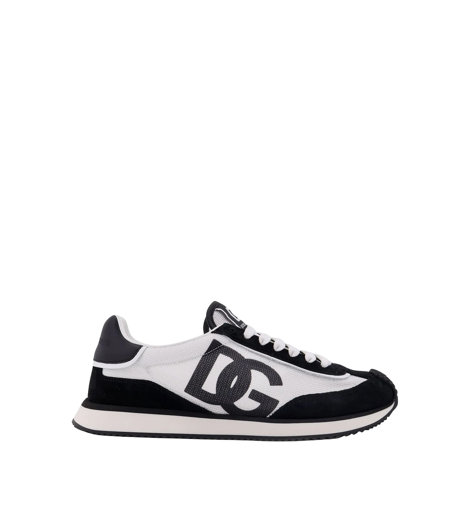 Mixed-material DG CUSHION sneakers