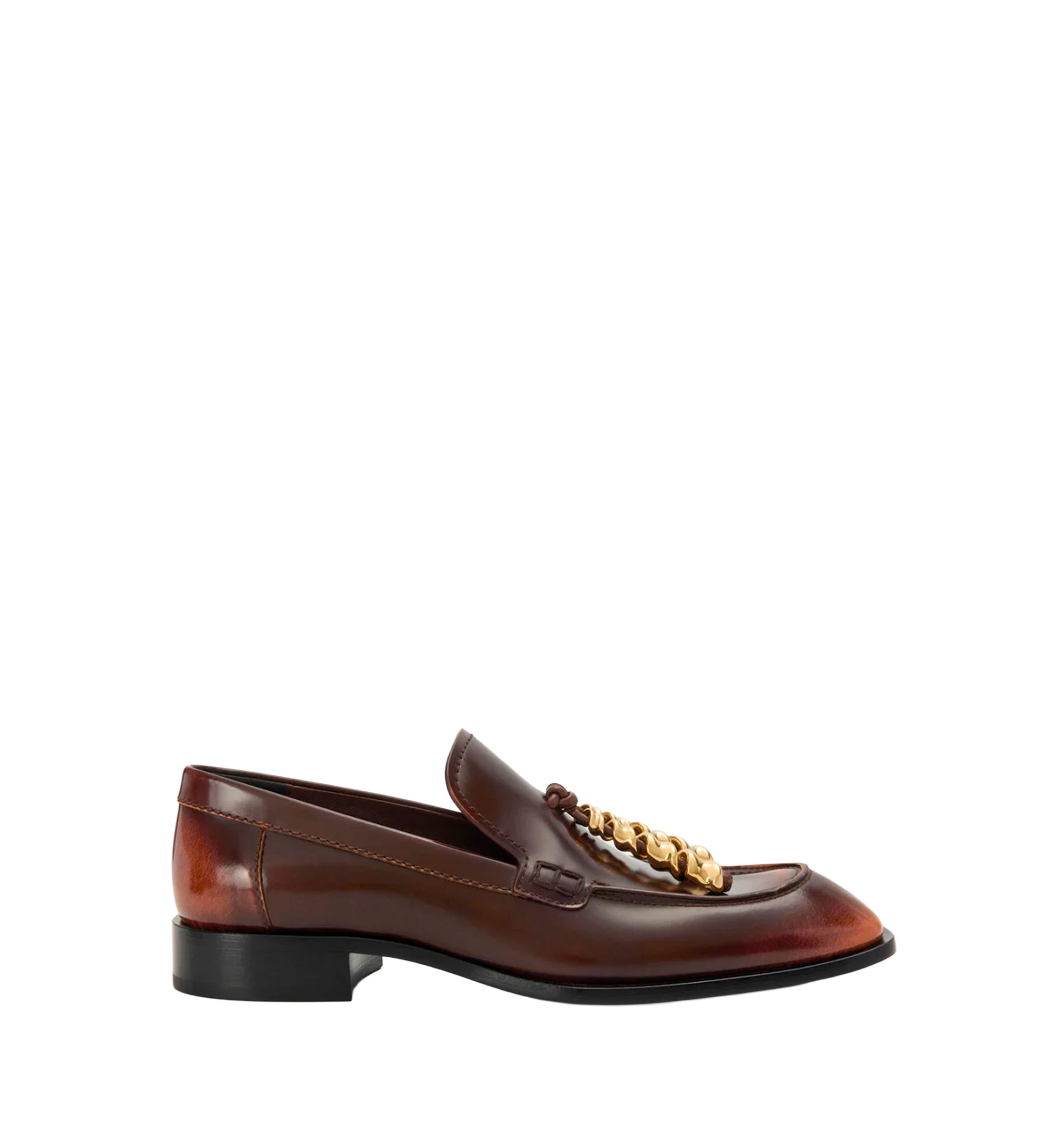 Edge loafer in brushed-off calfskin