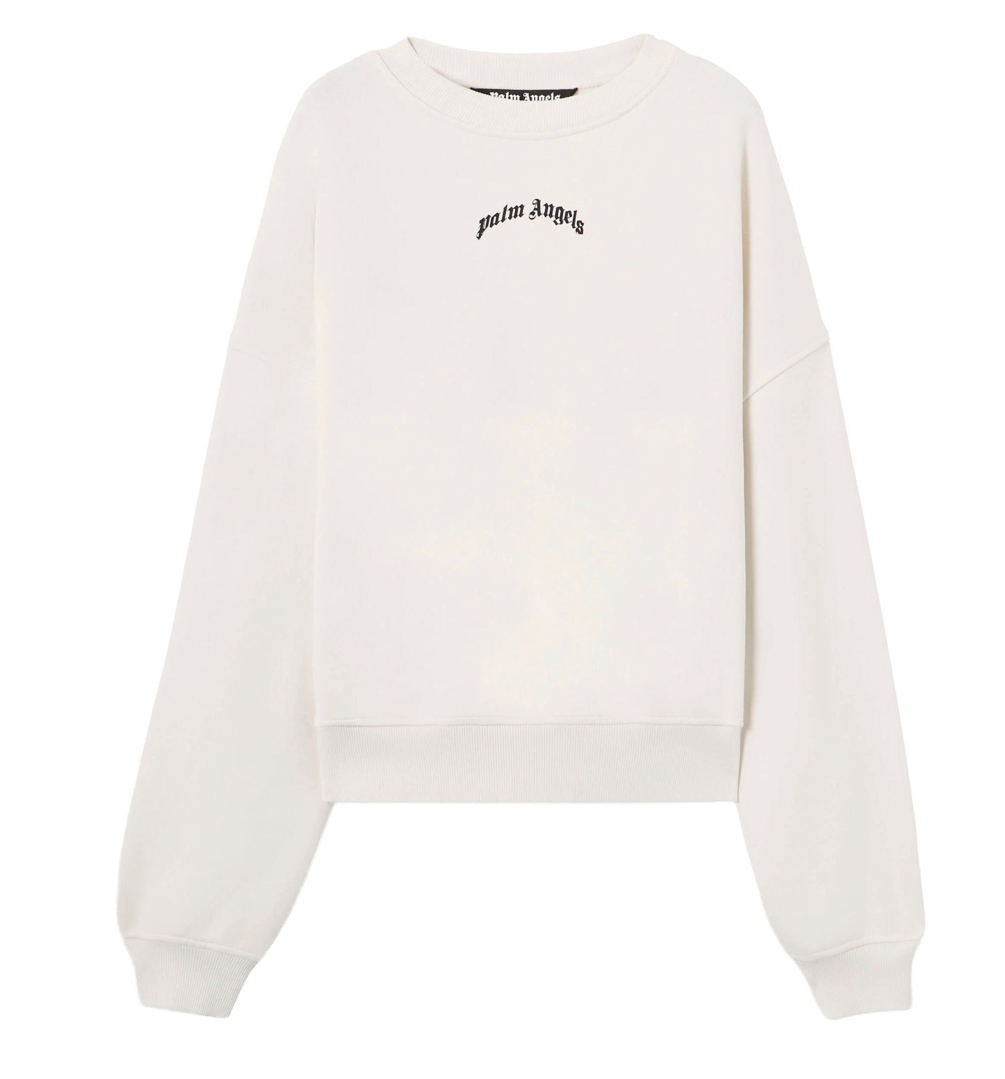 Back Curved Logo Loose Sweatshirt