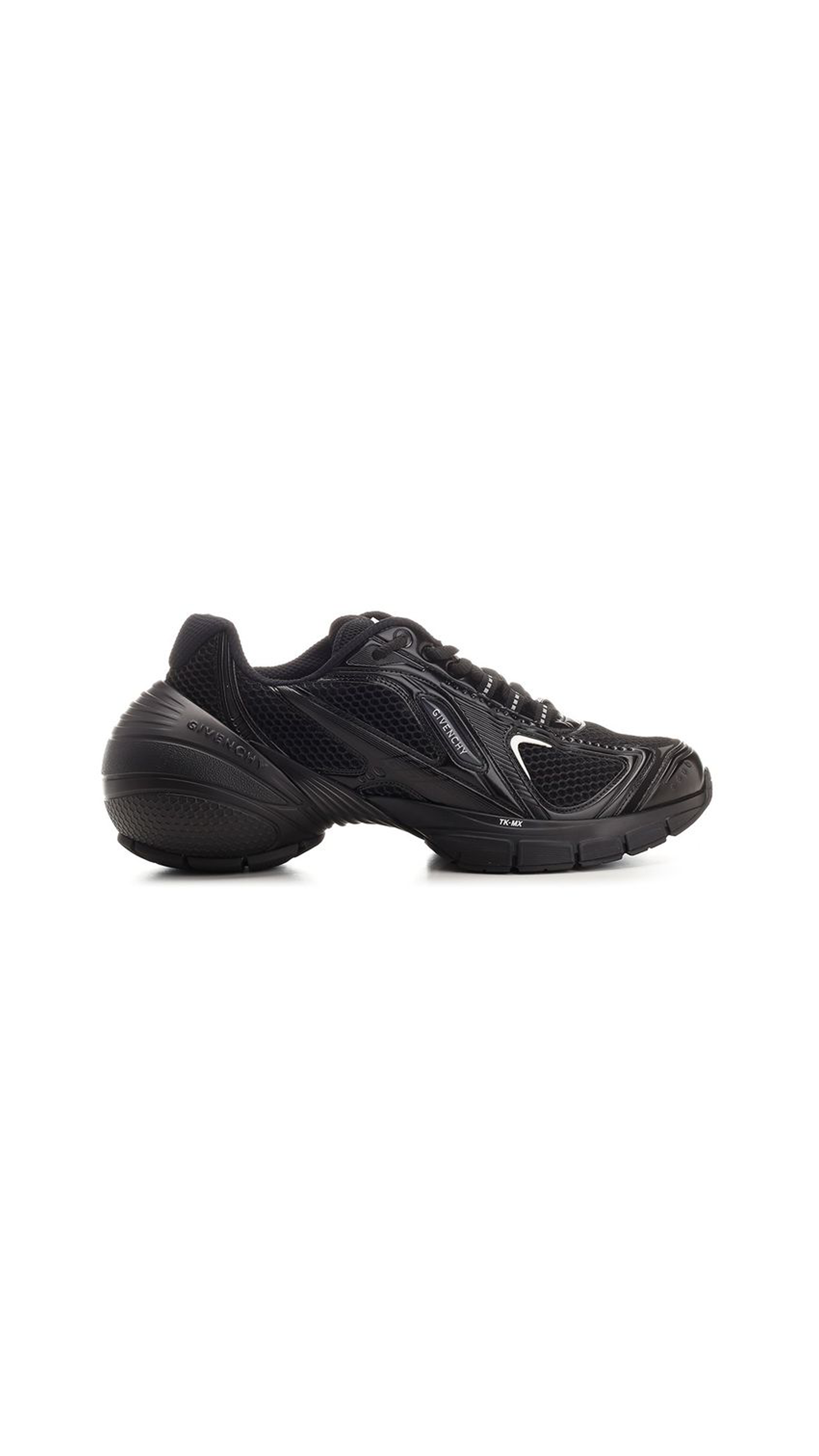 Mx Runner Sneakers In Leather - Black