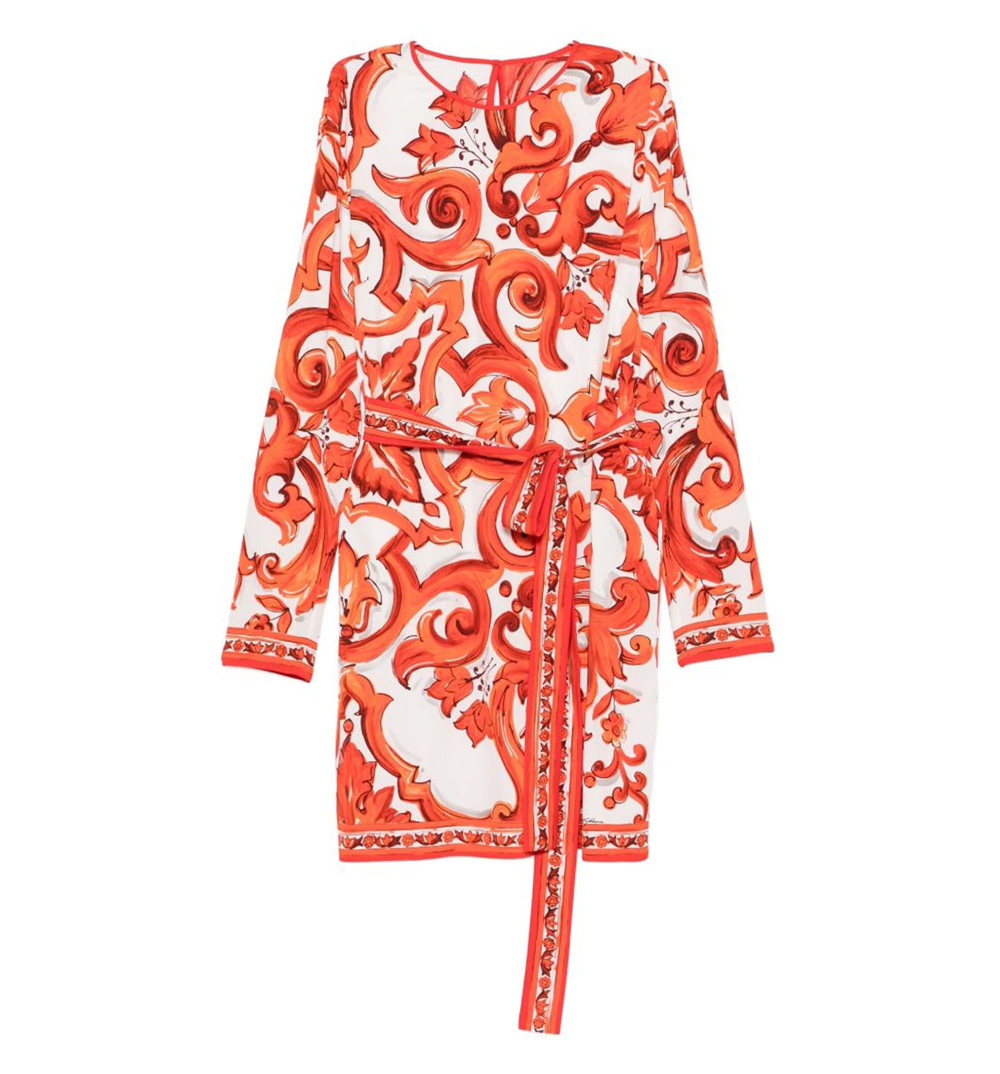 Maiolica Dress in Silk