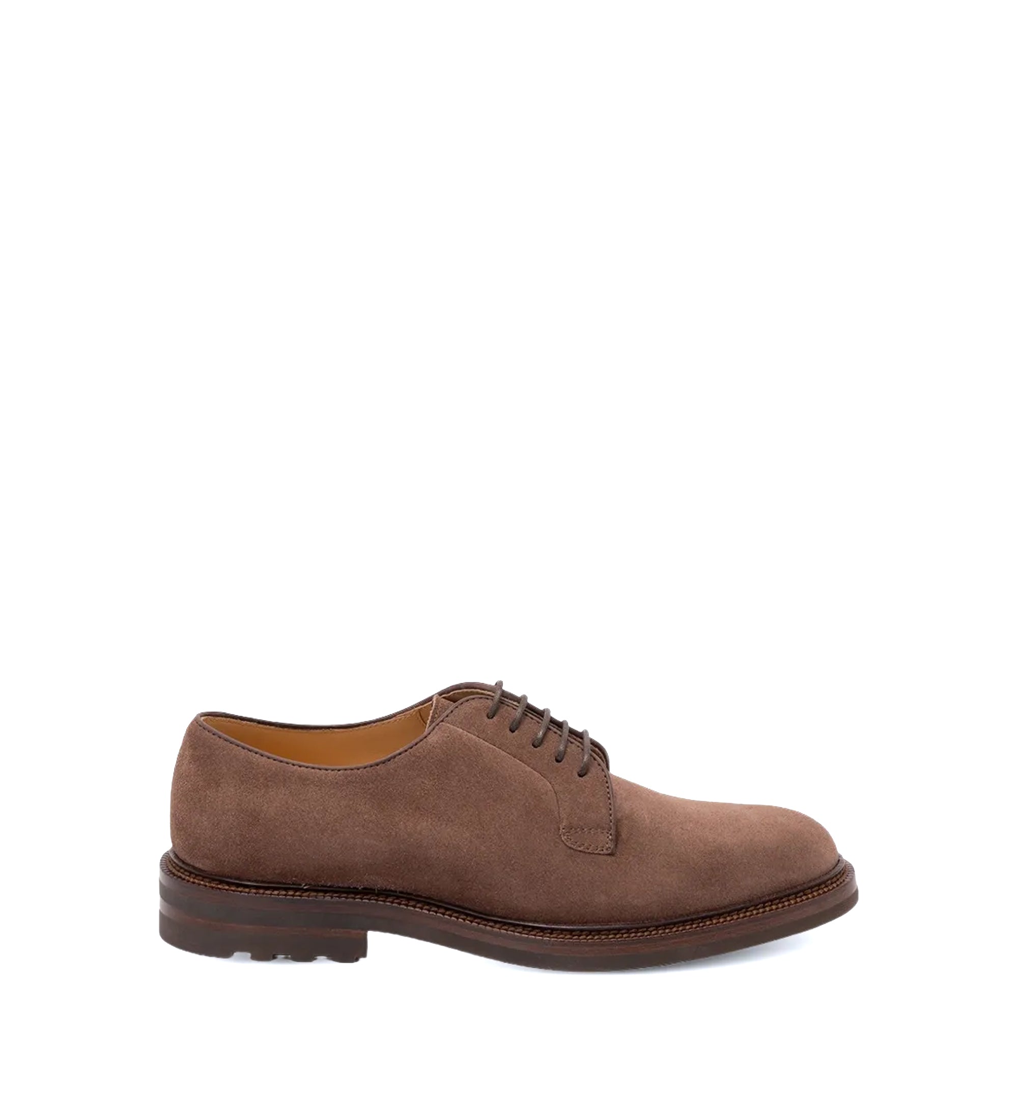 Suede derby shoes