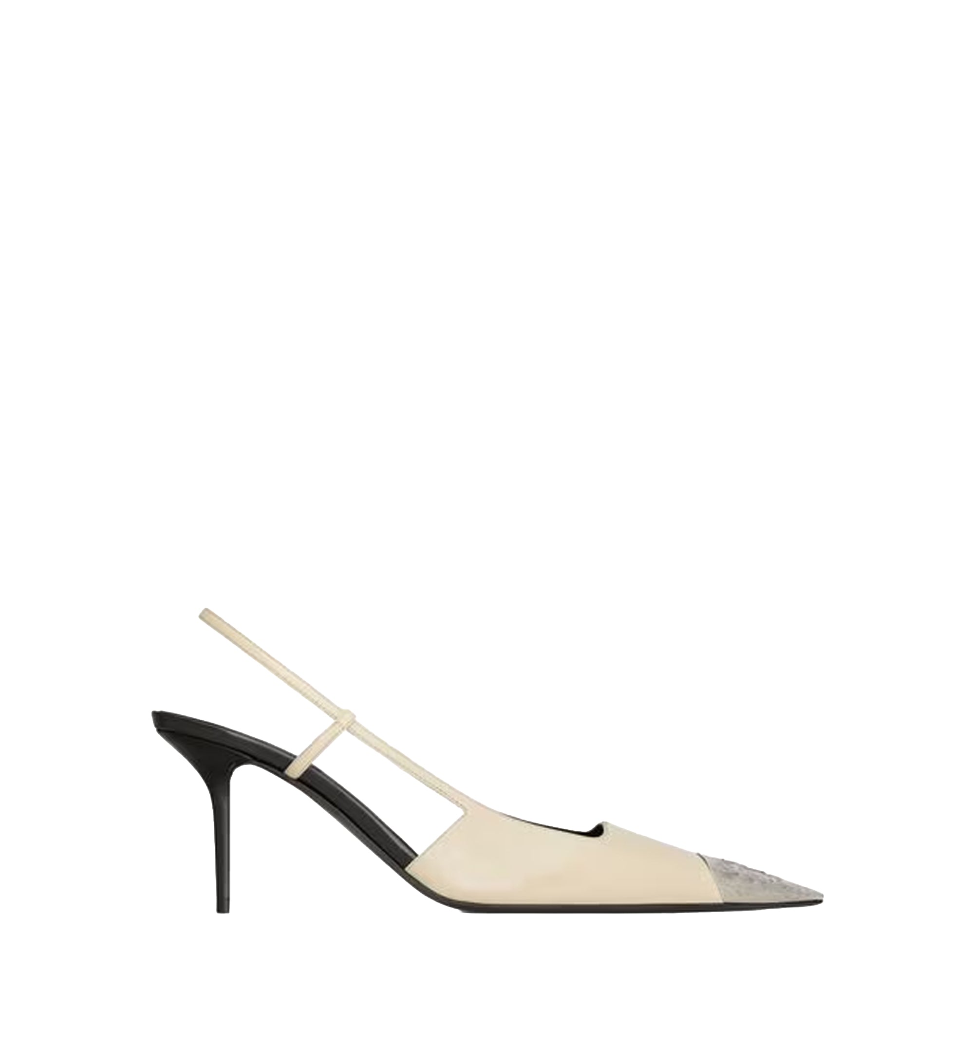 Jeanne Slingback Pumps In Smooth Leather