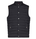 Quilted sleeveless jacket