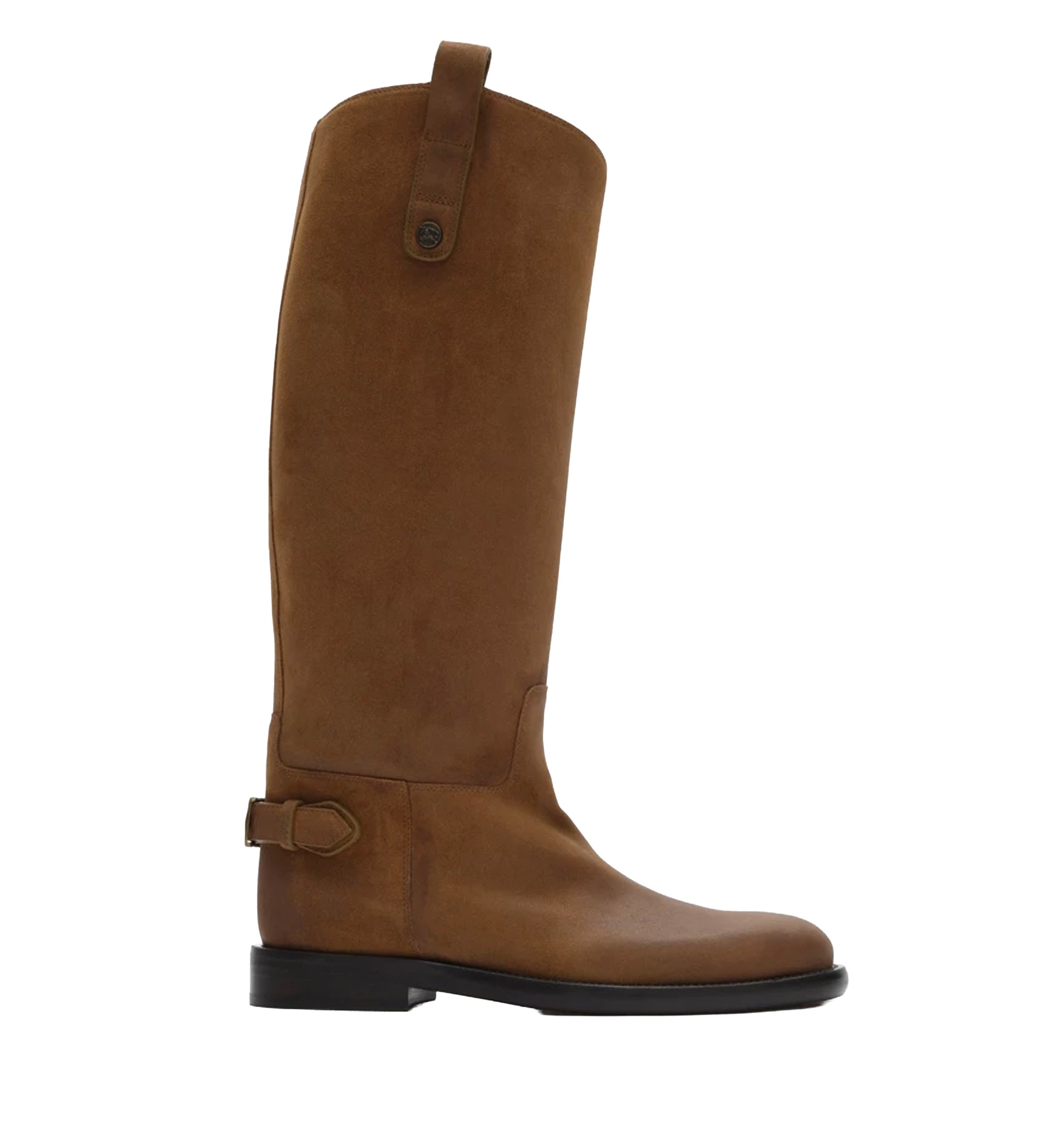 Suede Cavalier Boots