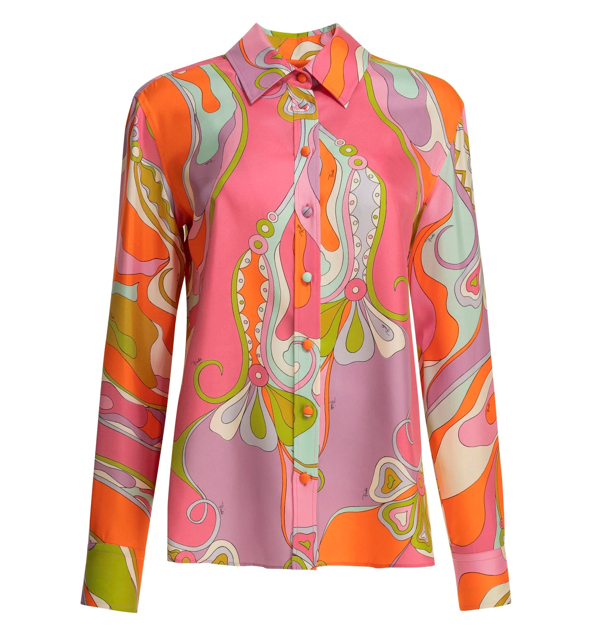 Orchidee Shirts Multicolor