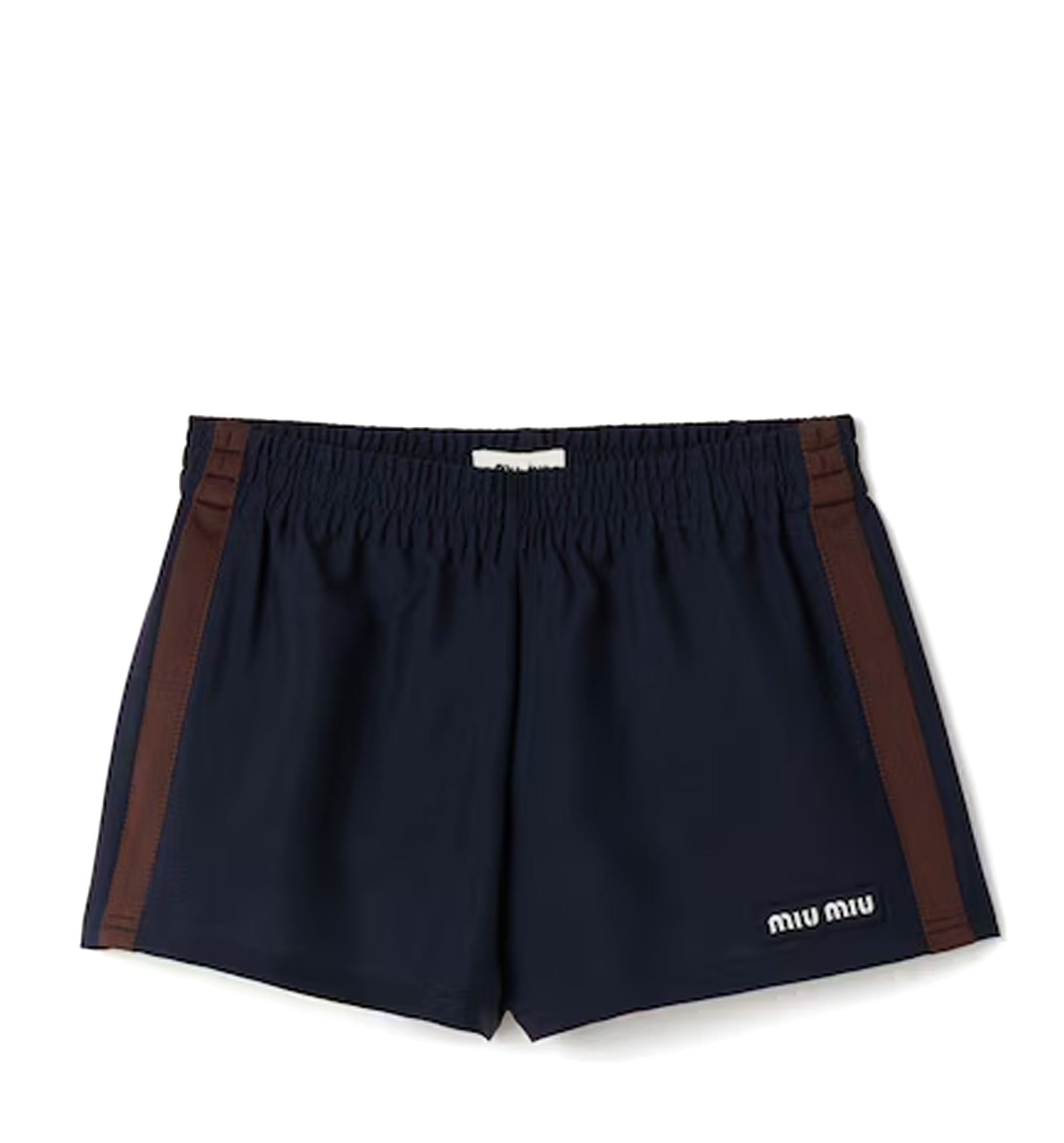 Kid mohair shorts
