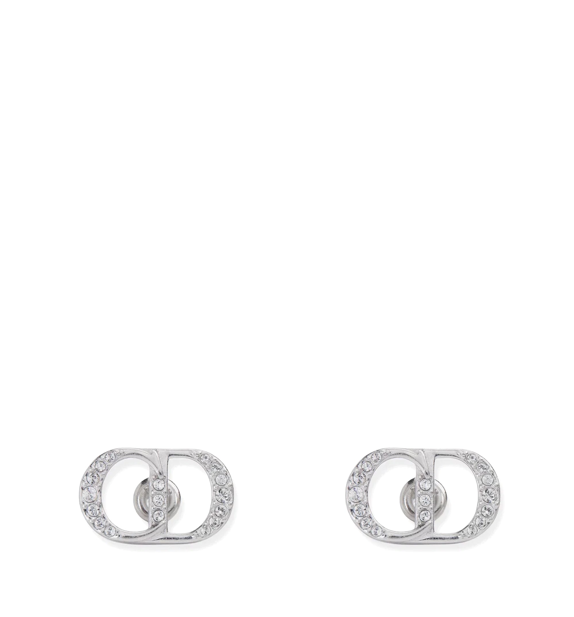 CD Icon Sterling Silver Earrings