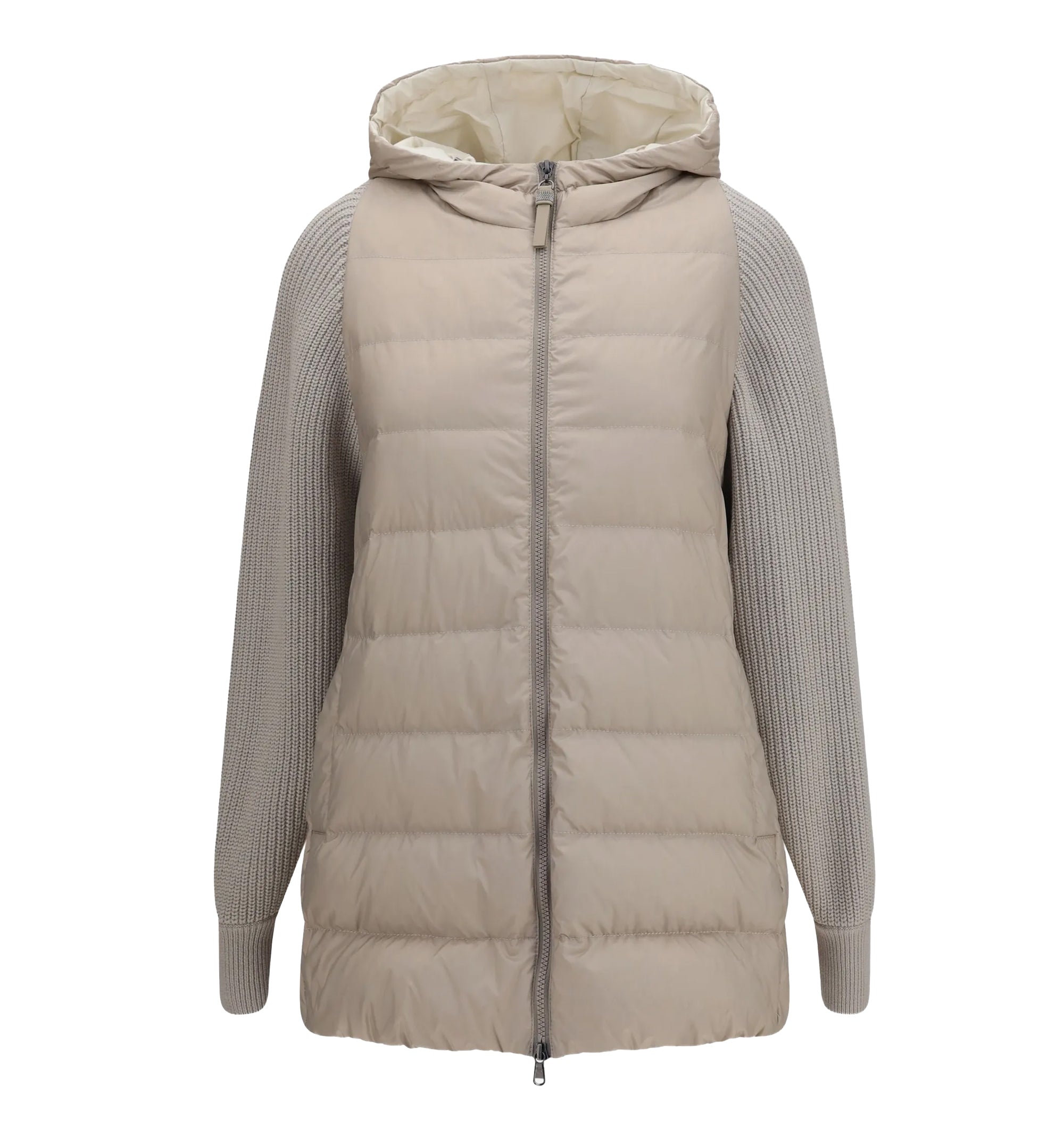 Padded panelled jacket