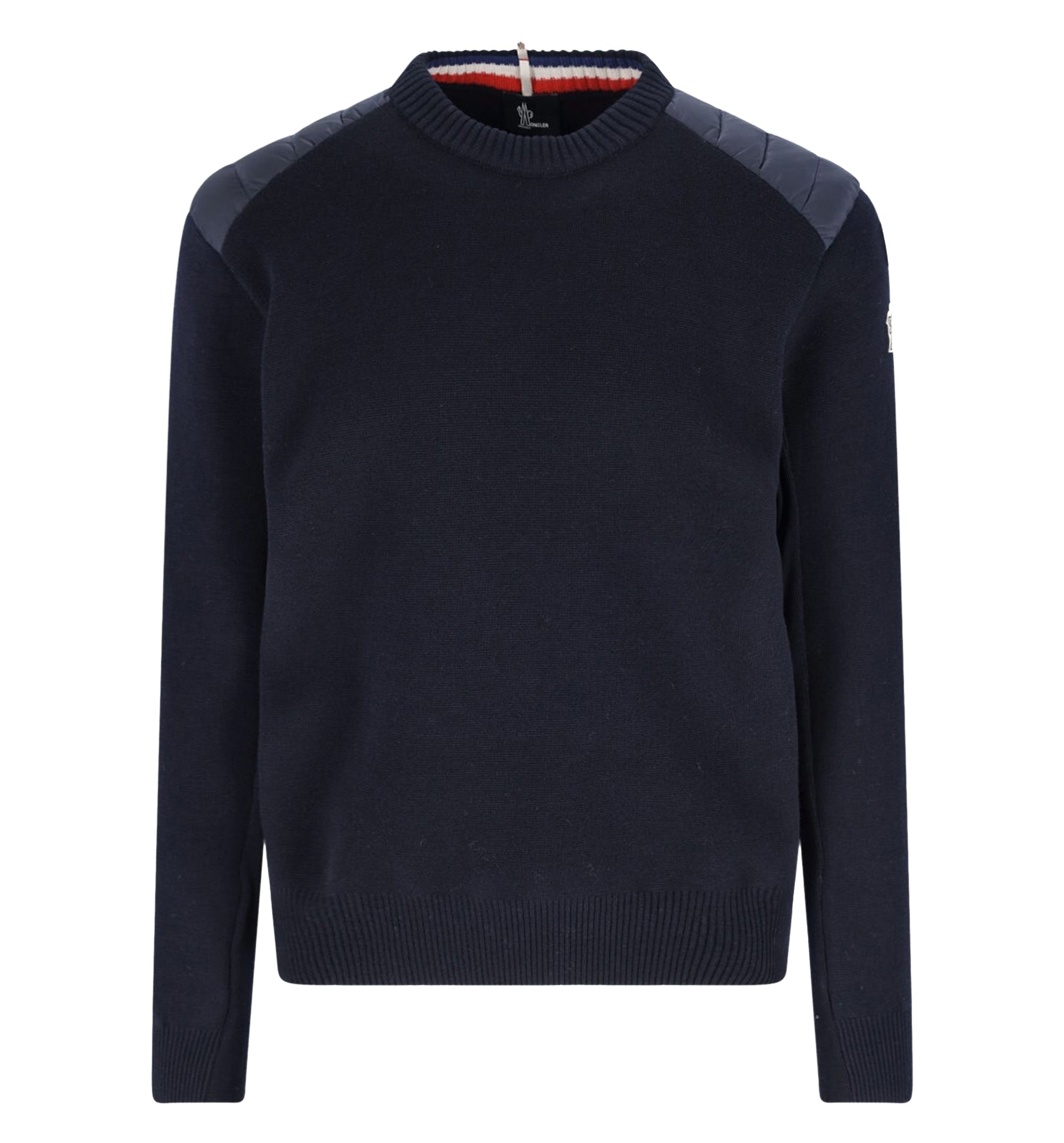 Virgin wool blend crewneck sweater