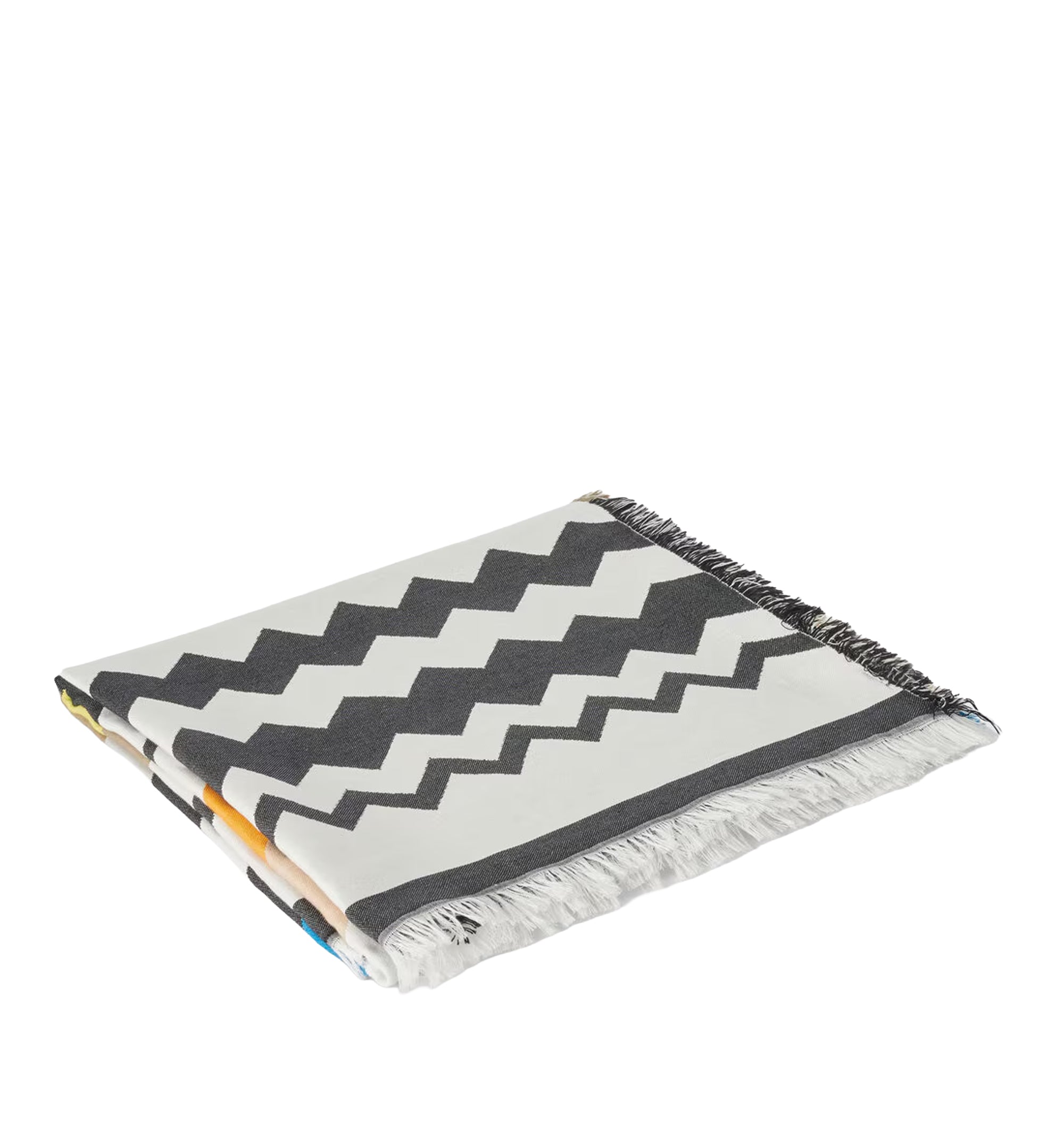 Best fouta bath towel 140x180 cm zig zag in cotton