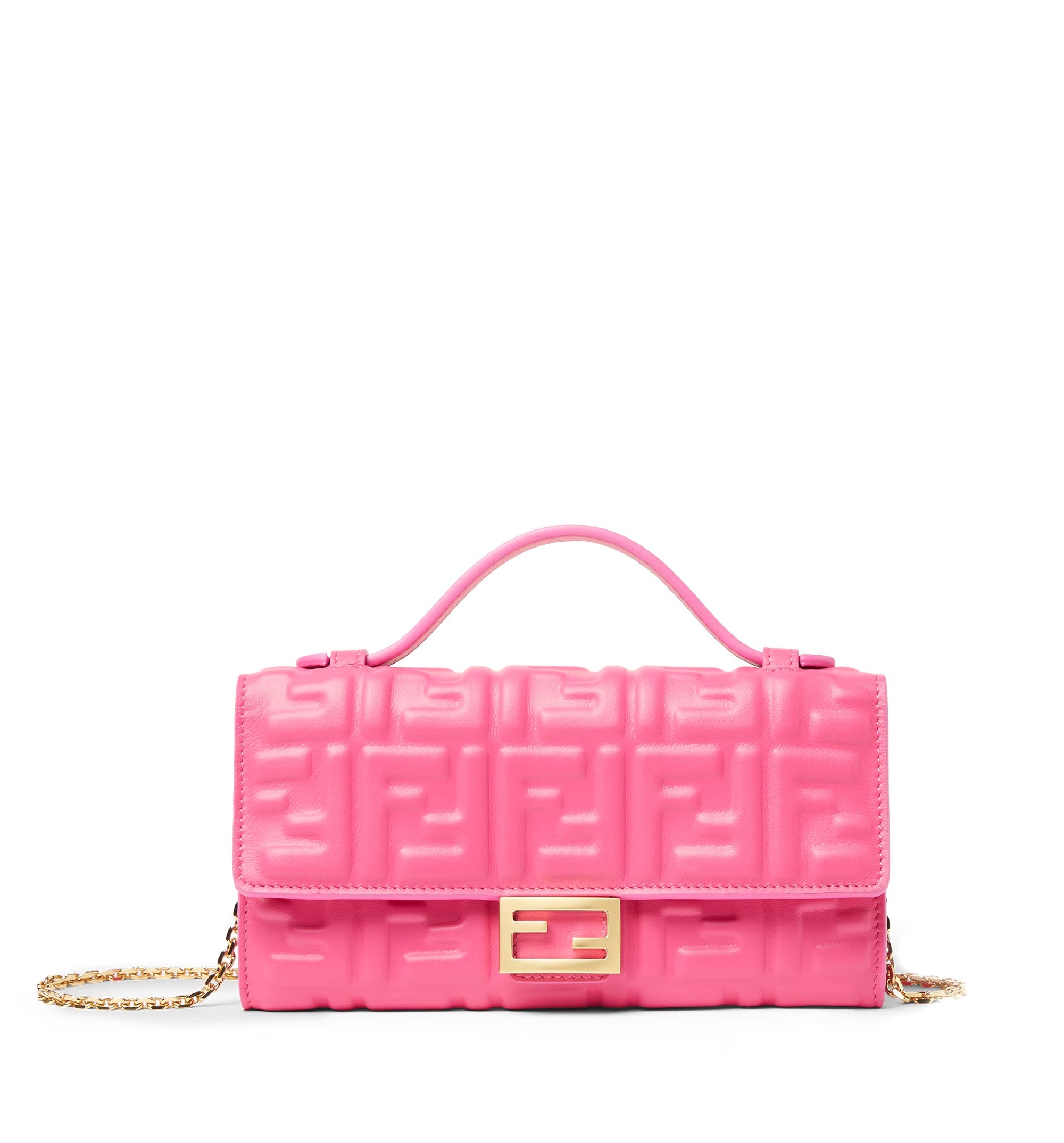 Continental with Chain Baguette leather