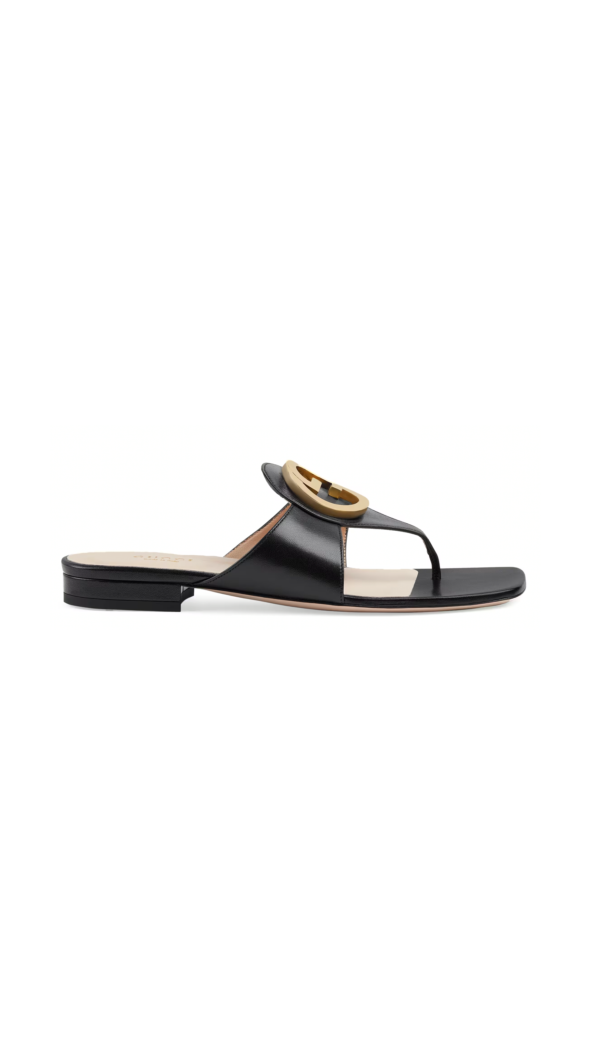 Gucci Blondie Thong Sandal - Black – Amuze