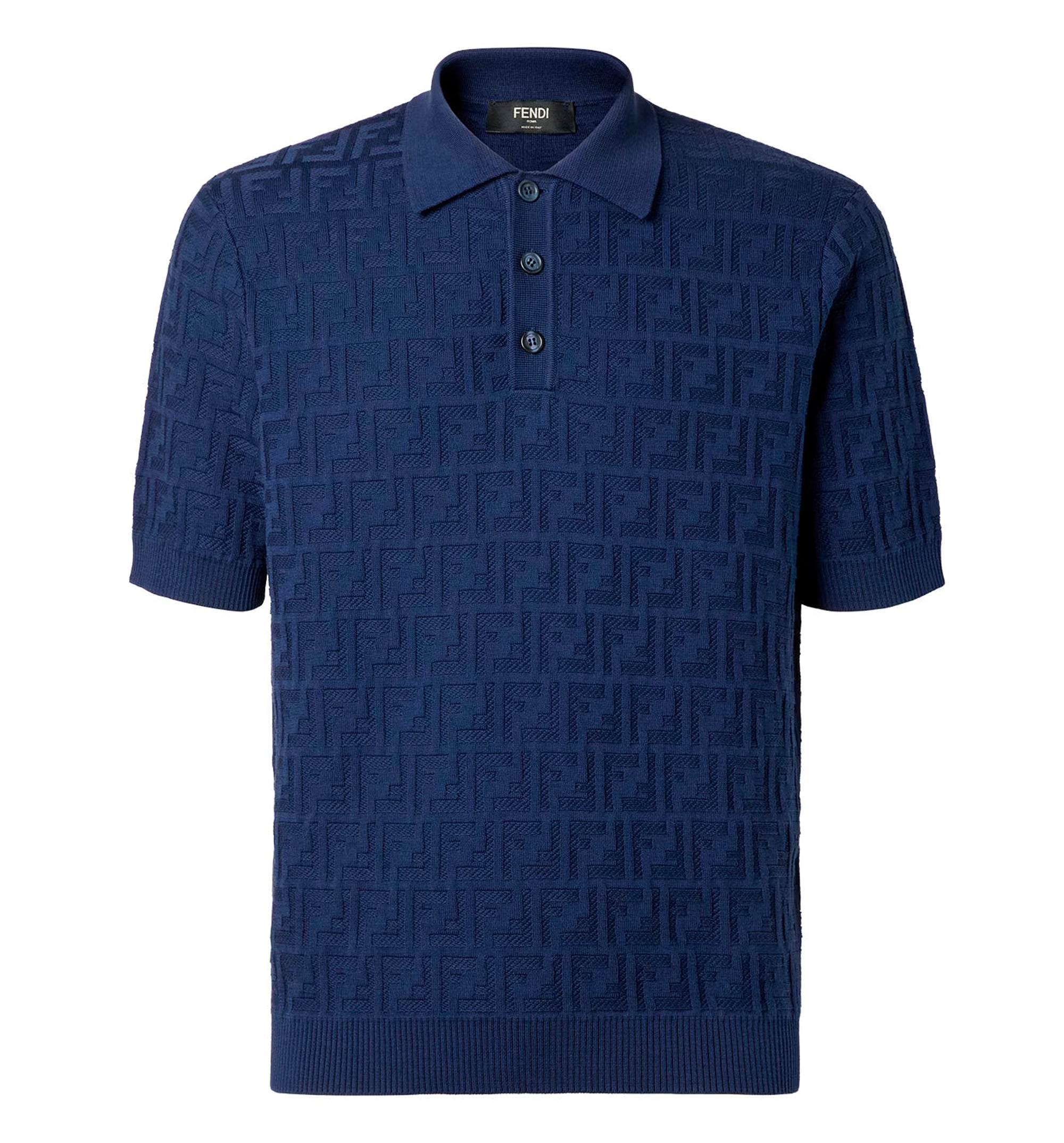 FF cotton polo shirt