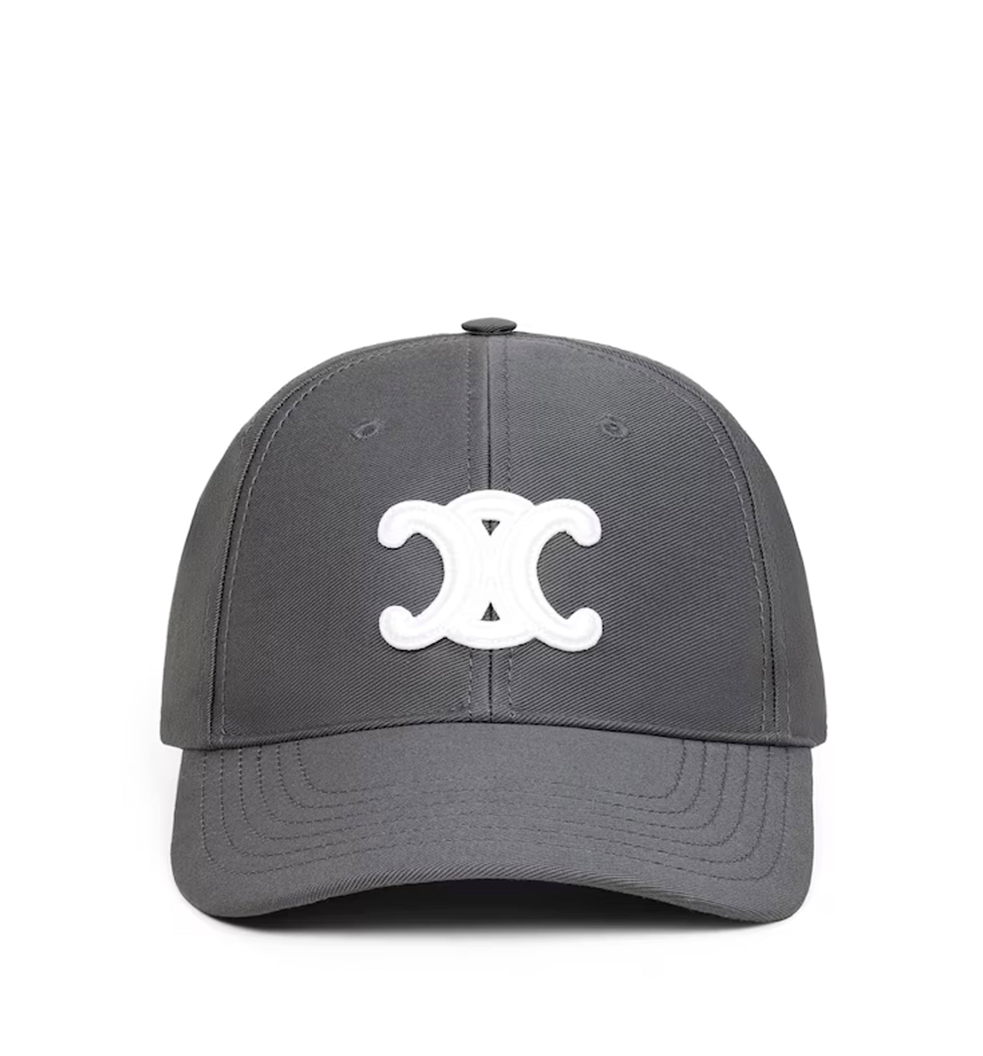 Triomphe Baseball Cap In Washed Cotton Gabardine