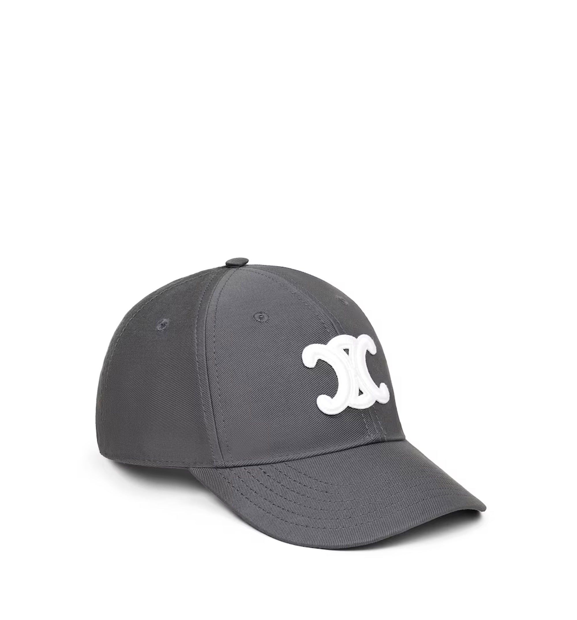 Triomphe Baseball Cap In Washed Cotton Gabardine