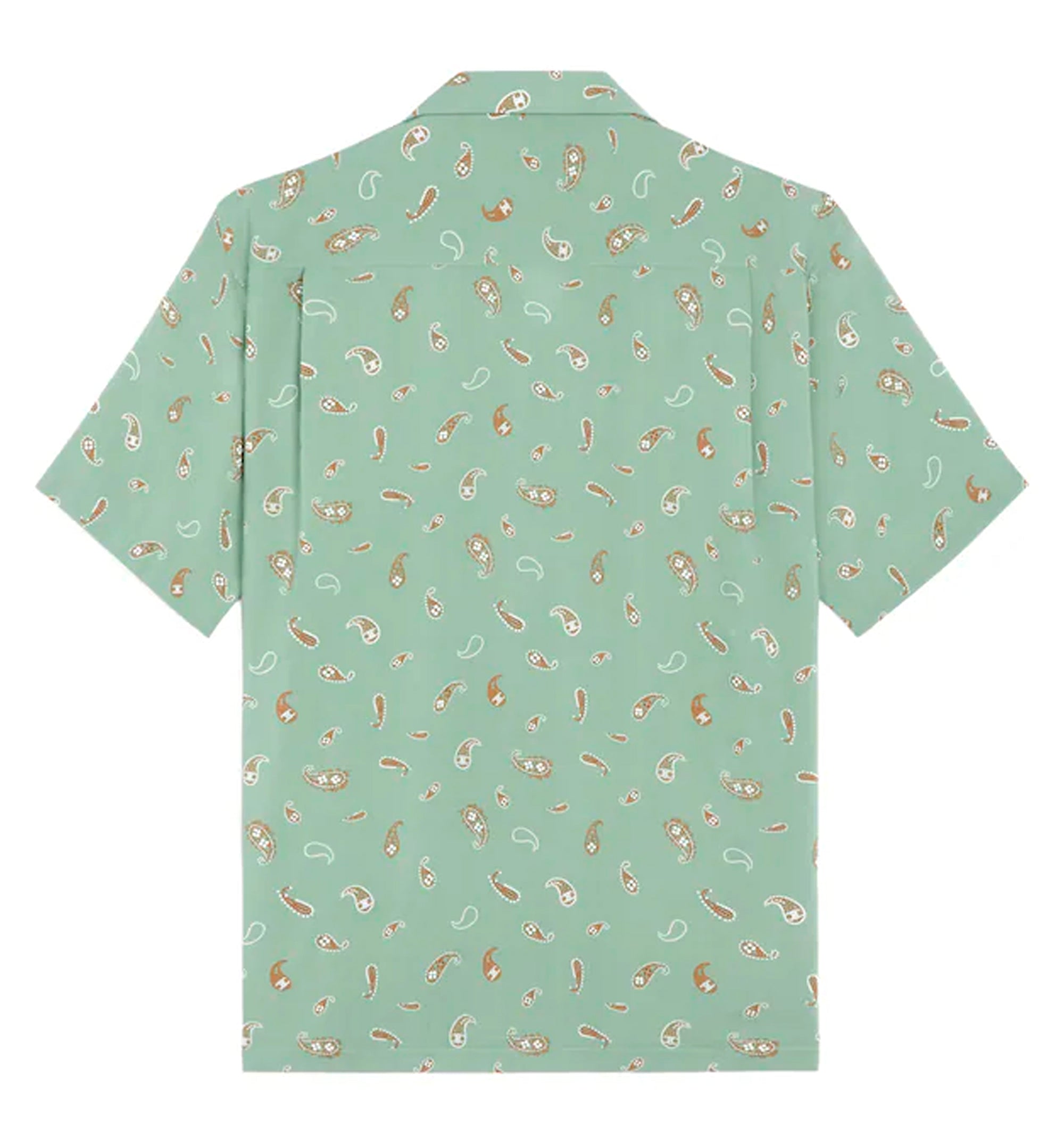 Bowling Shirt In Paisley Print Viscose