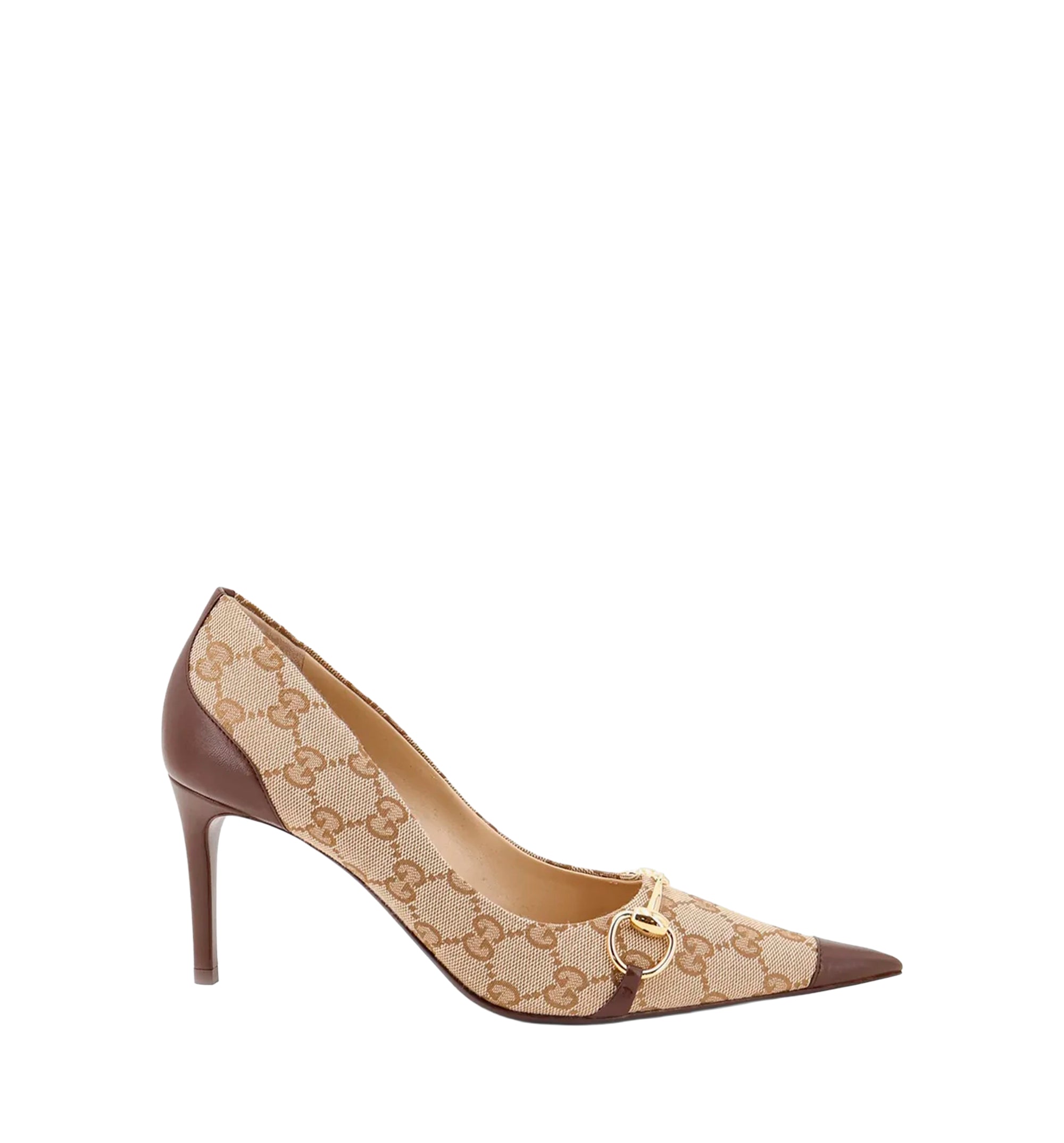 Donna GG fabric pumps