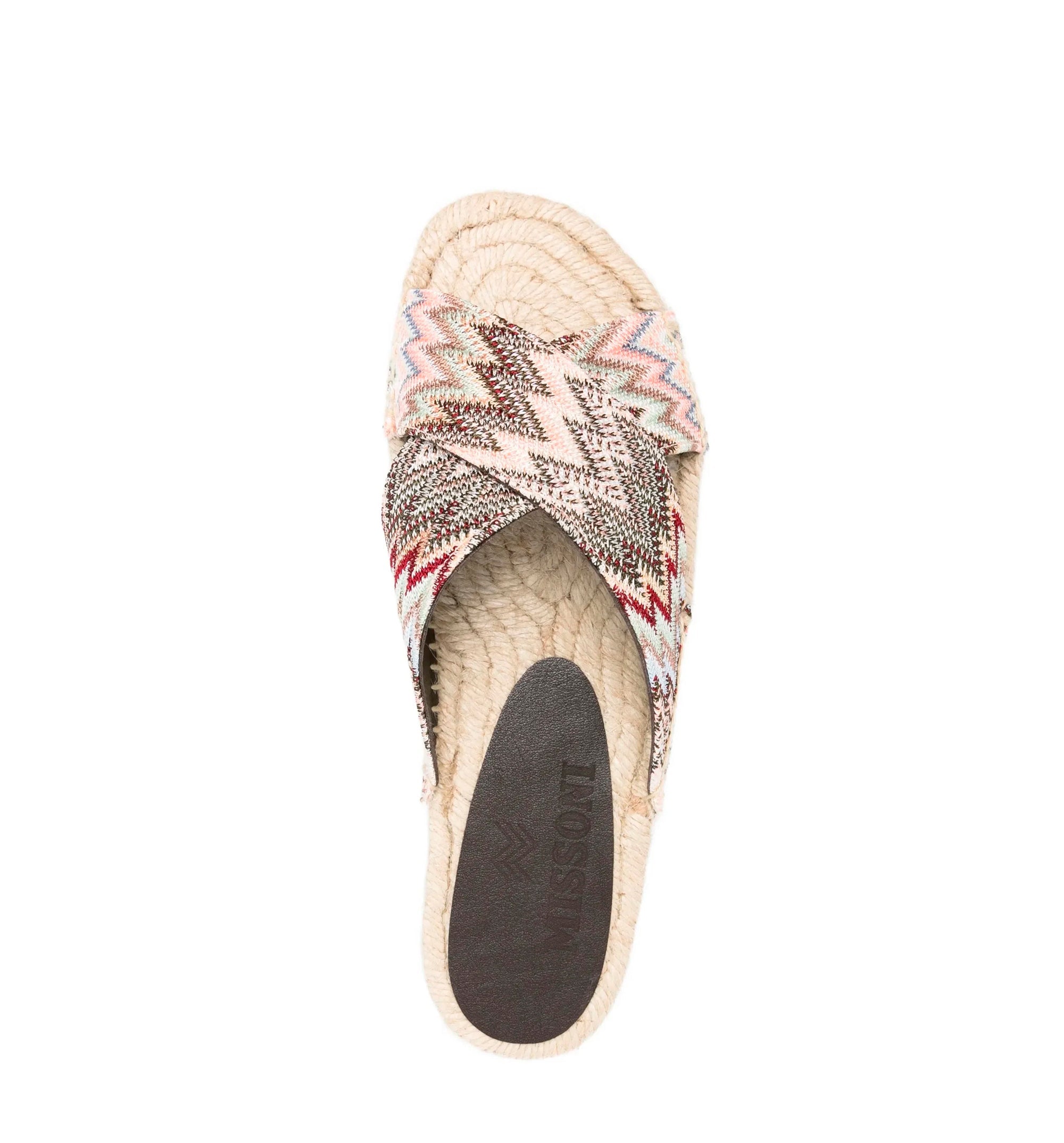 riss-cross Patterned Espadrilles