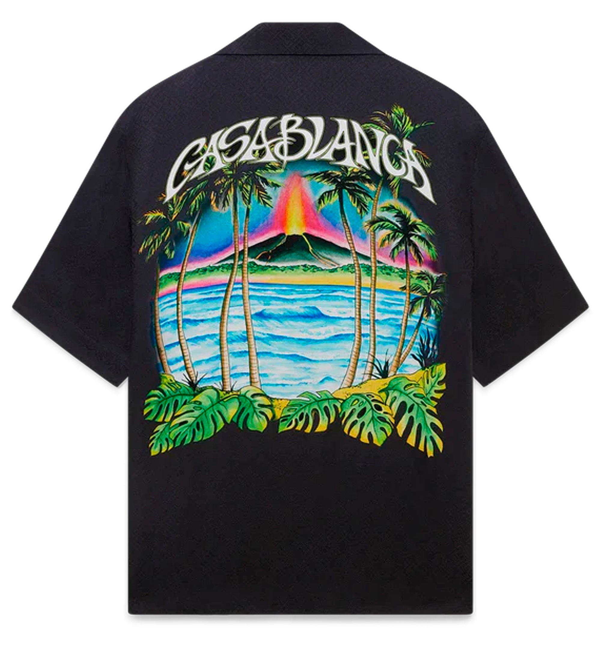 Volcano Short Sleeve Jacquard Shirt