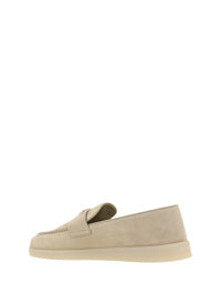 Suede Loafers - Desert Beige
