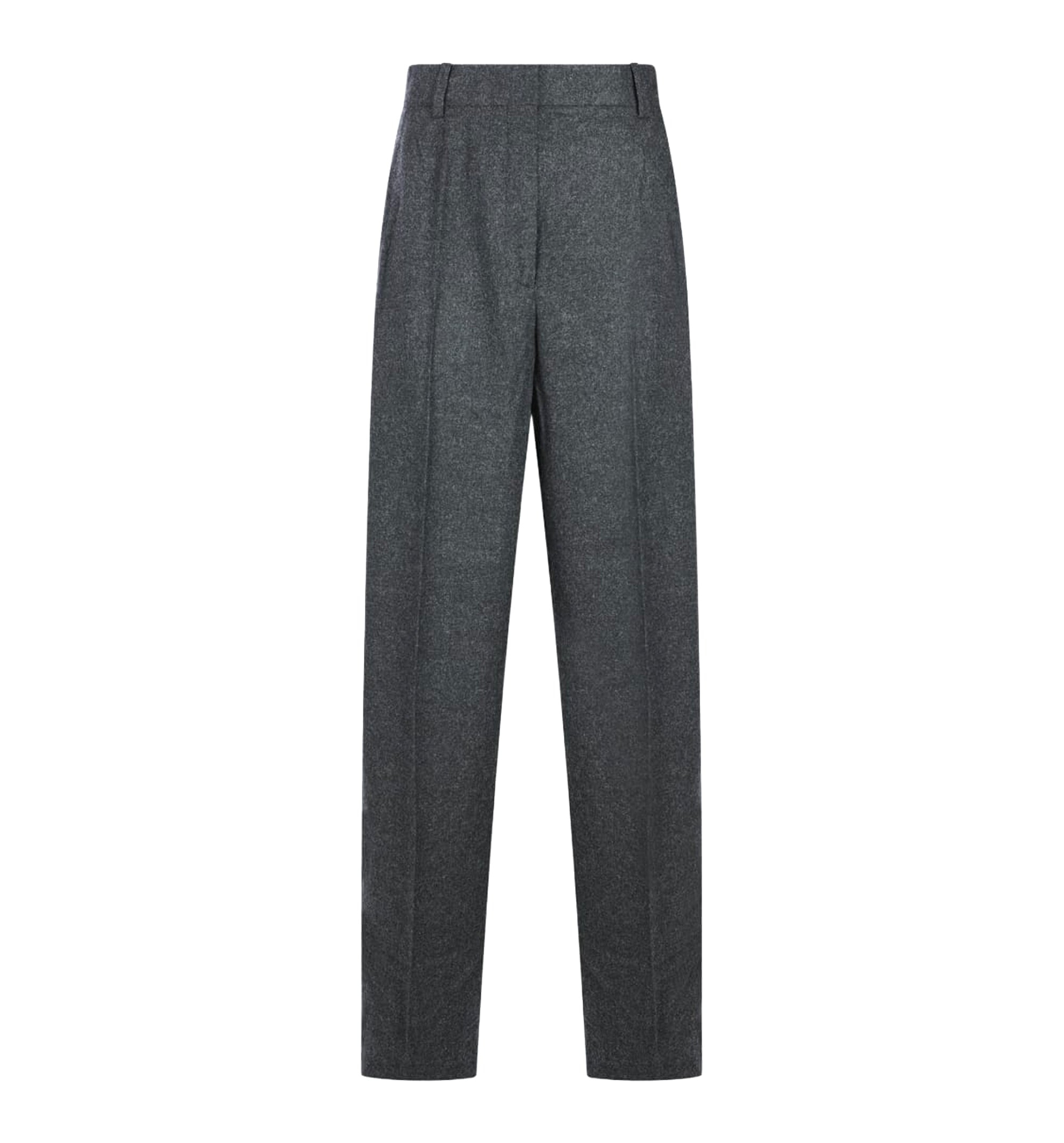 Wide Flannel Trousers