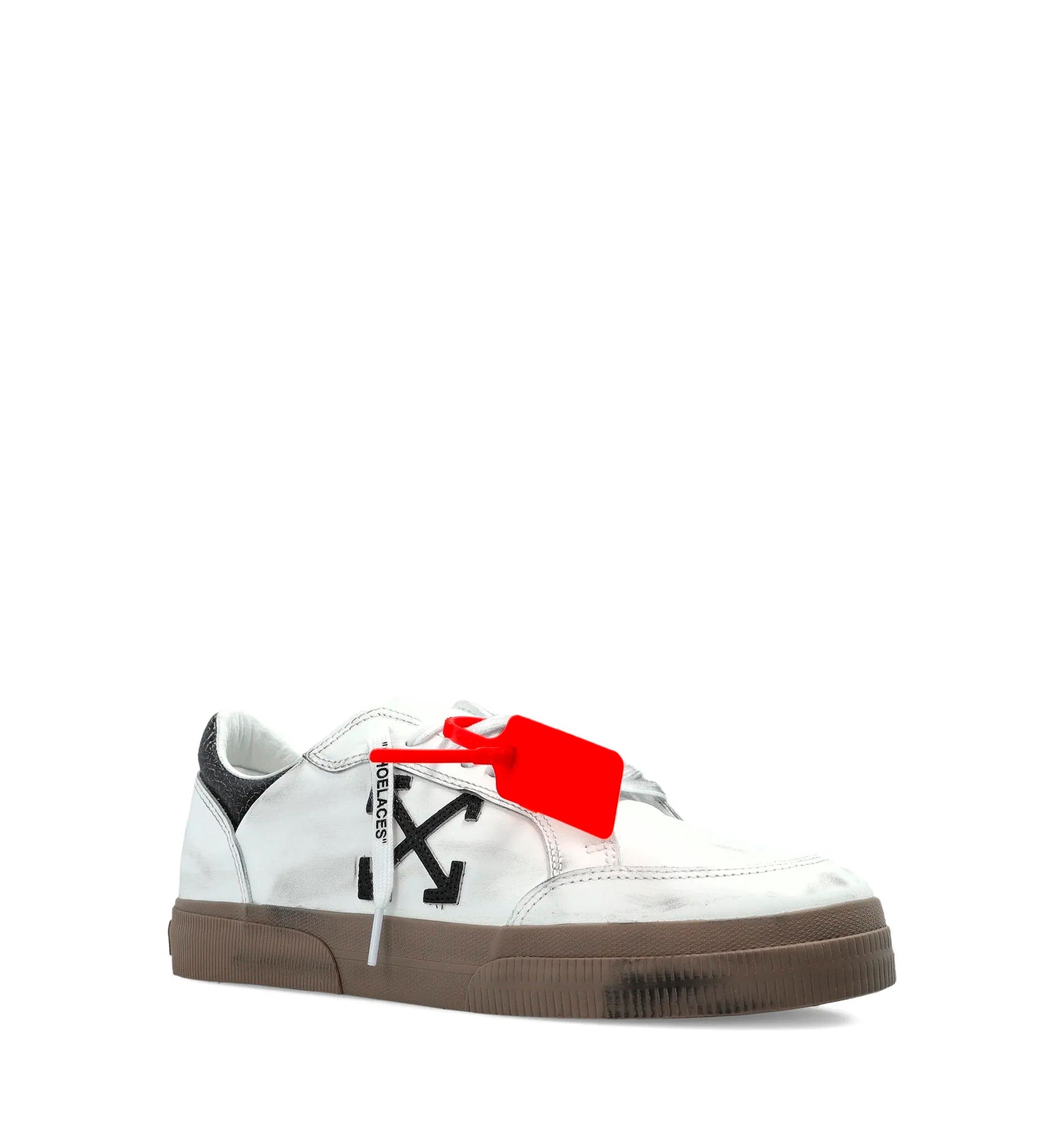 Arrow-motif Leather Sneakers