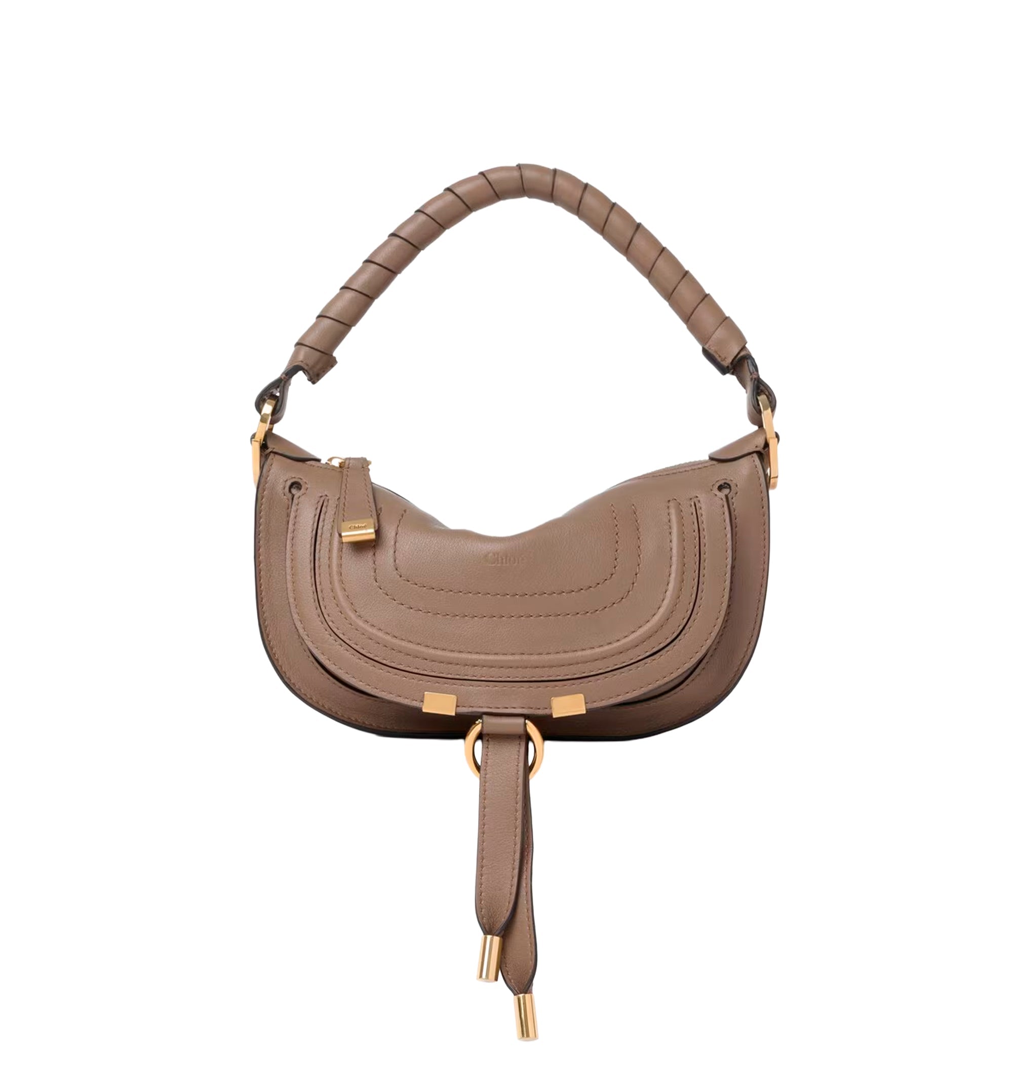 Mini Marcie shoulder bag in soft leather