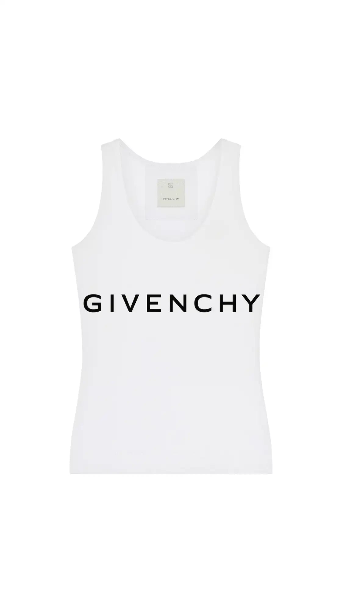 Archetype Slim Fit Tank Top - White