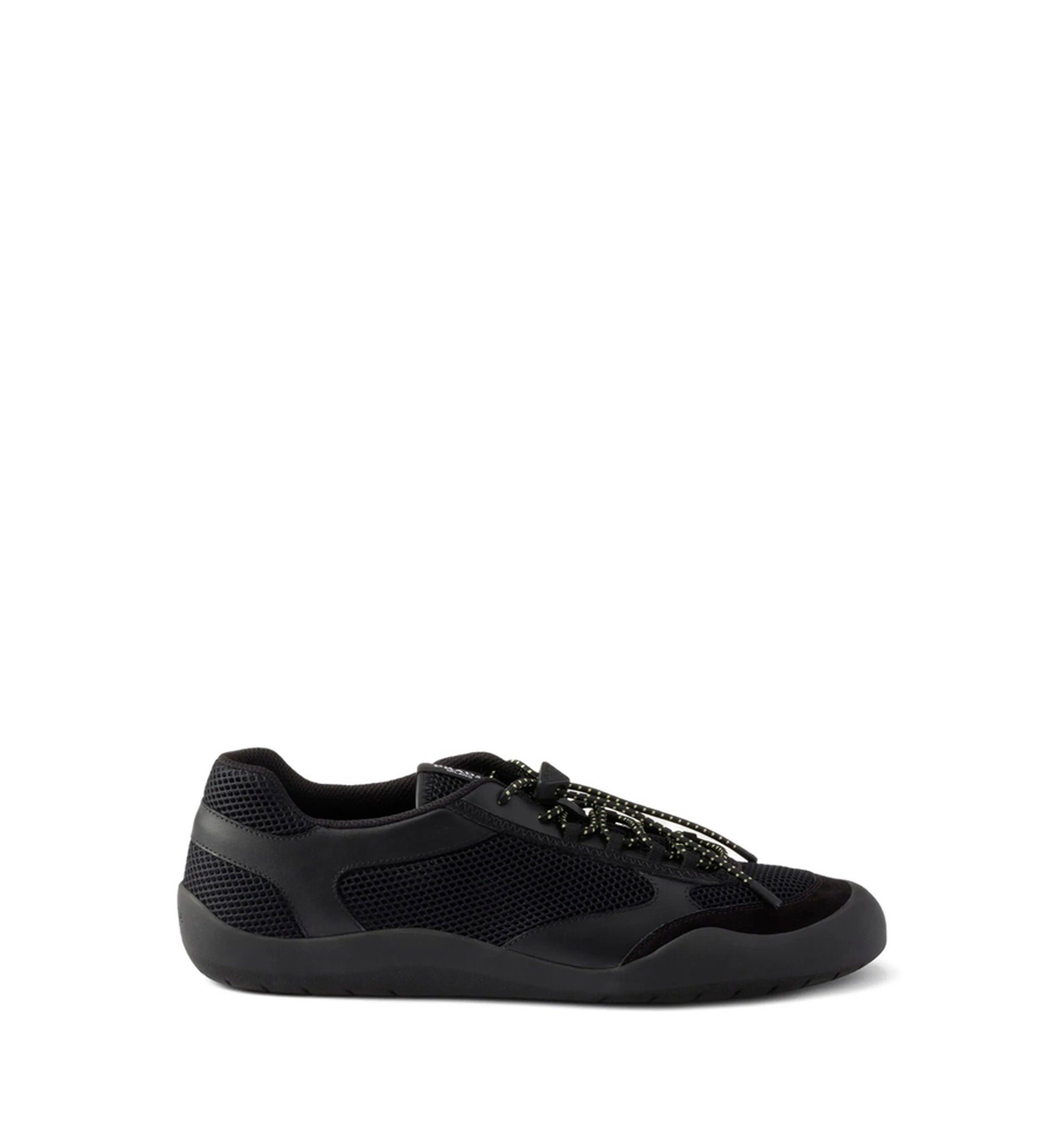Speedrock leather and mesh fabric sneakers