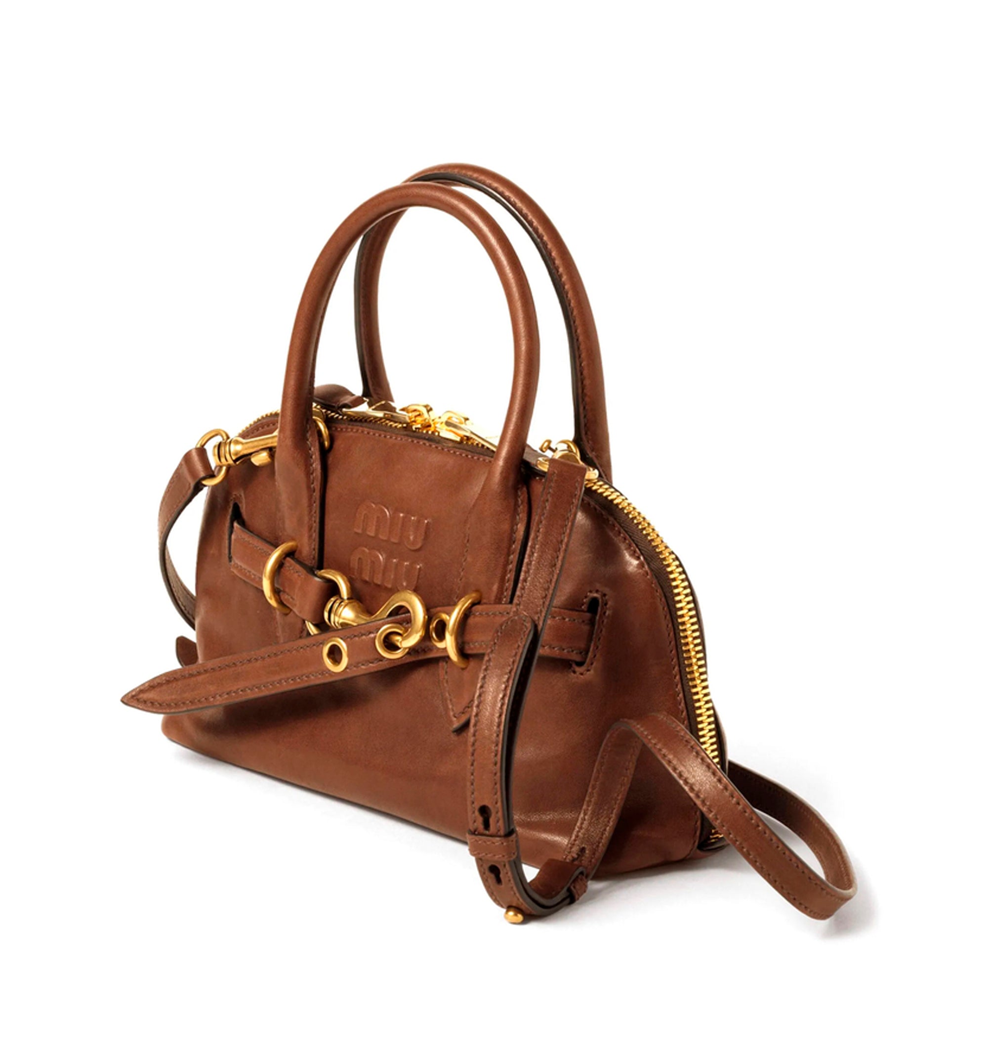 Aventure nappa leather top-handle bag