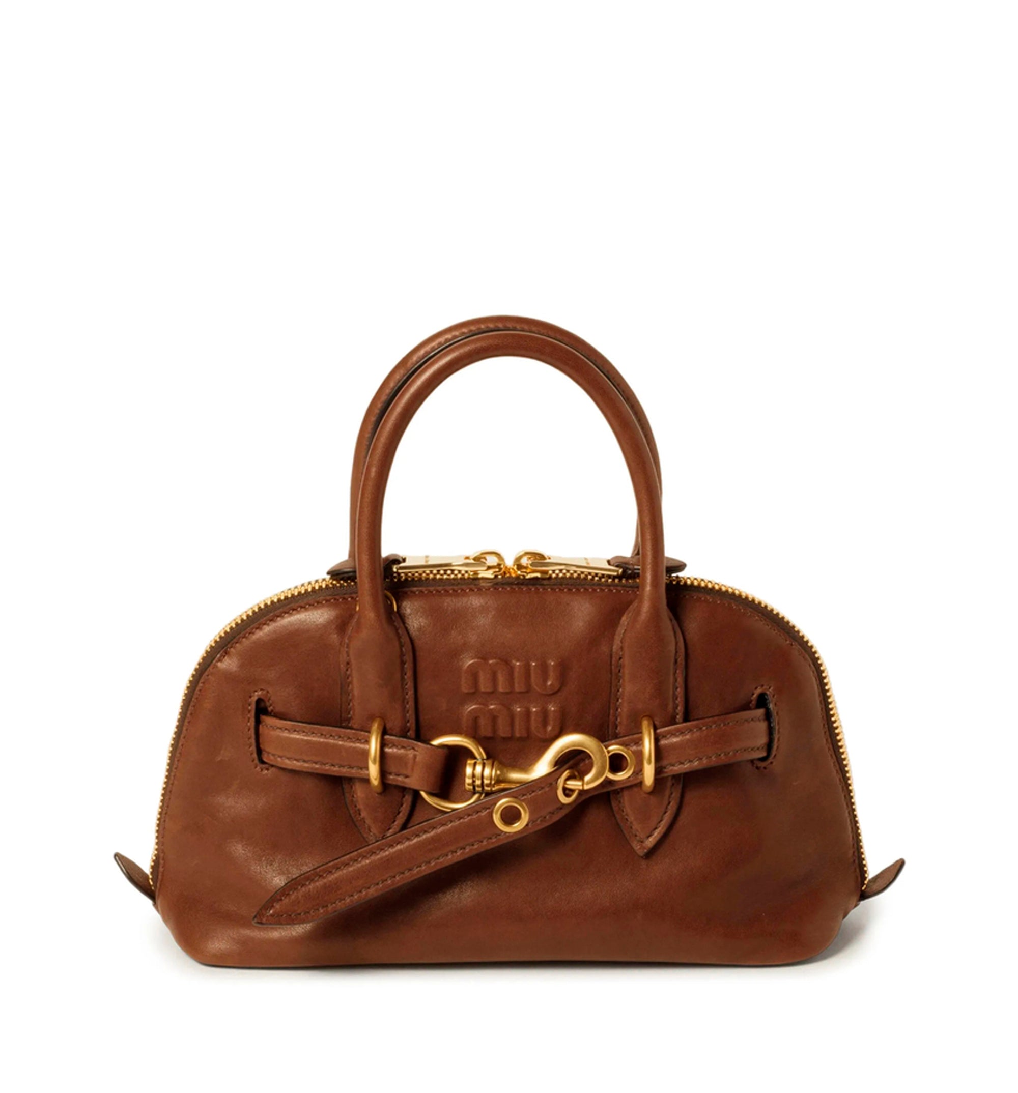 Aventure nappa leather top-handle bag