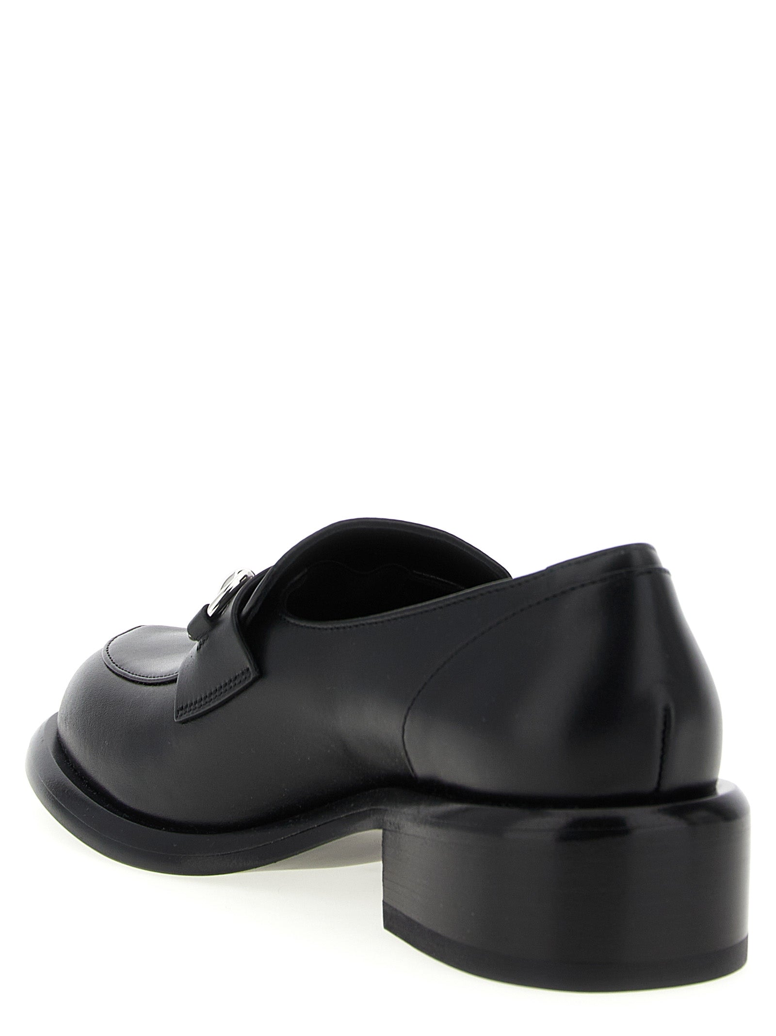 Smooth Leather Moccasin With Clamp