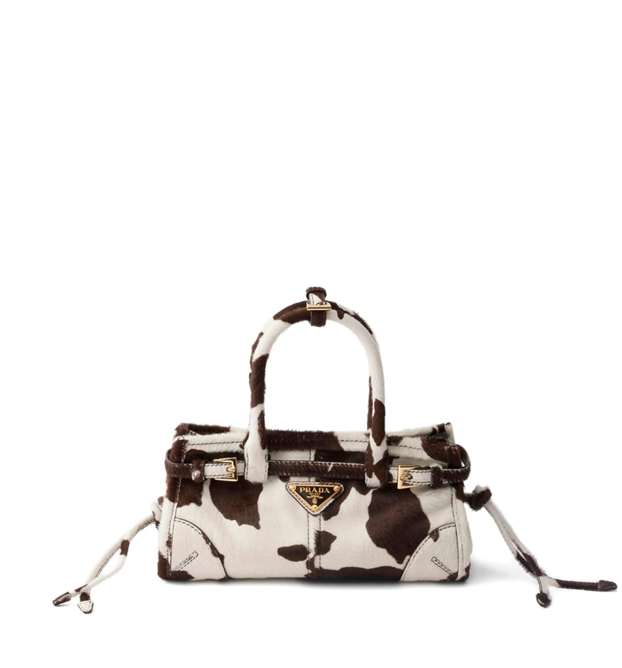 Prada Bonnie mini printed leather handbag