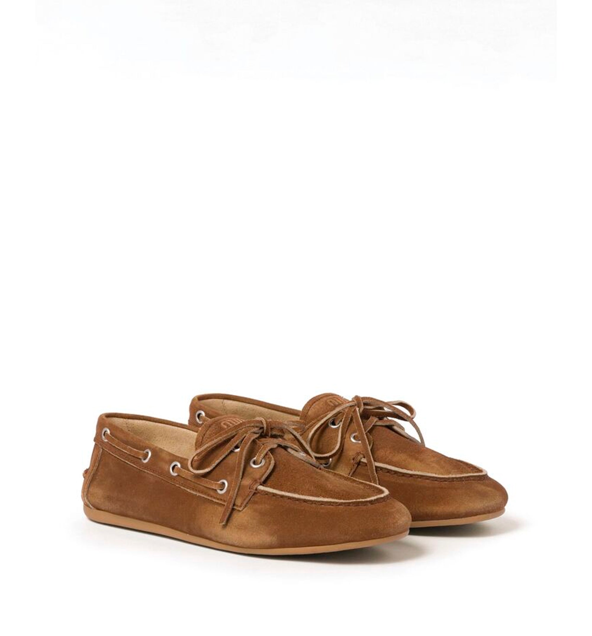 Faded suede Deck shoes