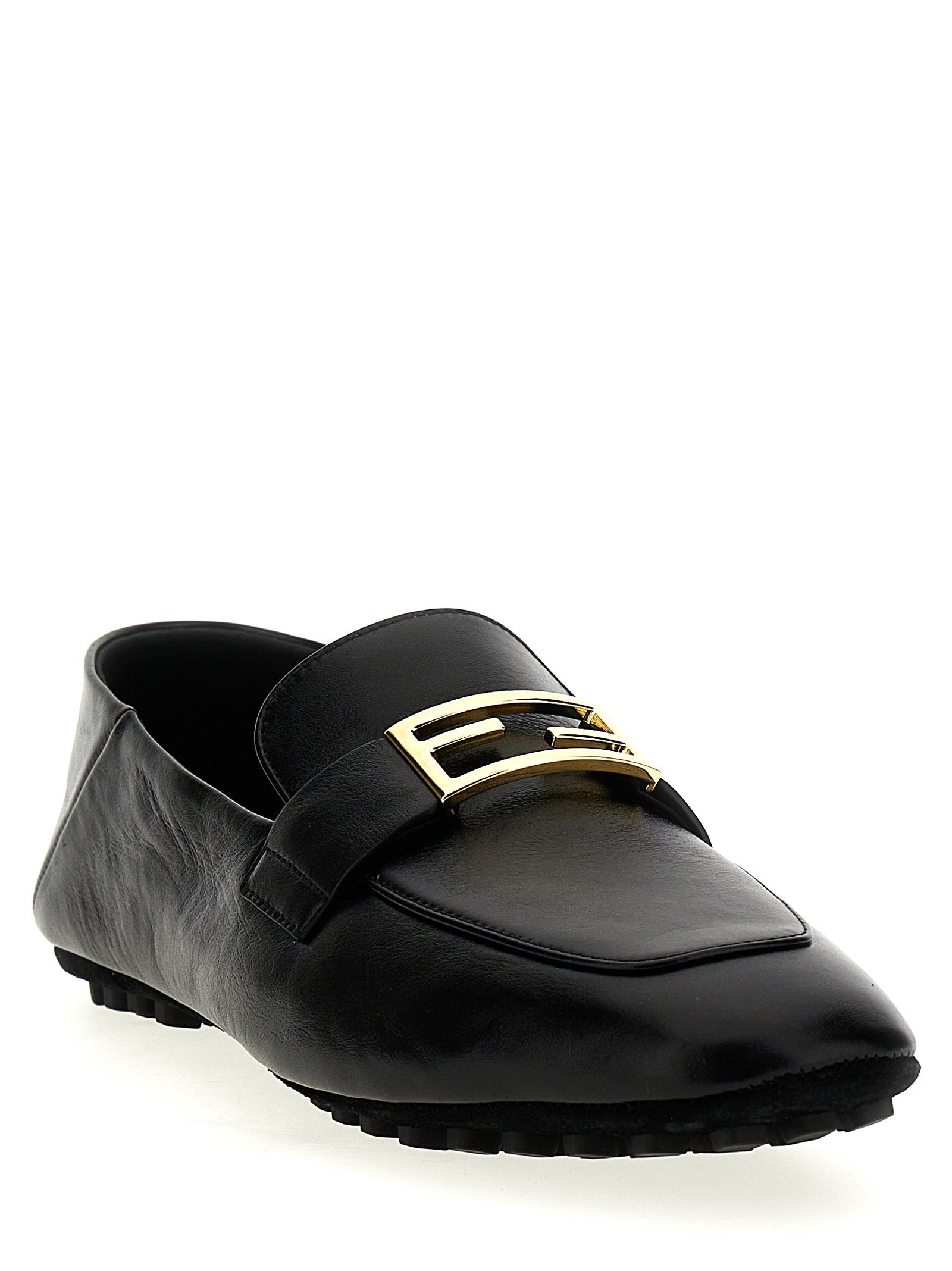 Baguette Leather Loafers