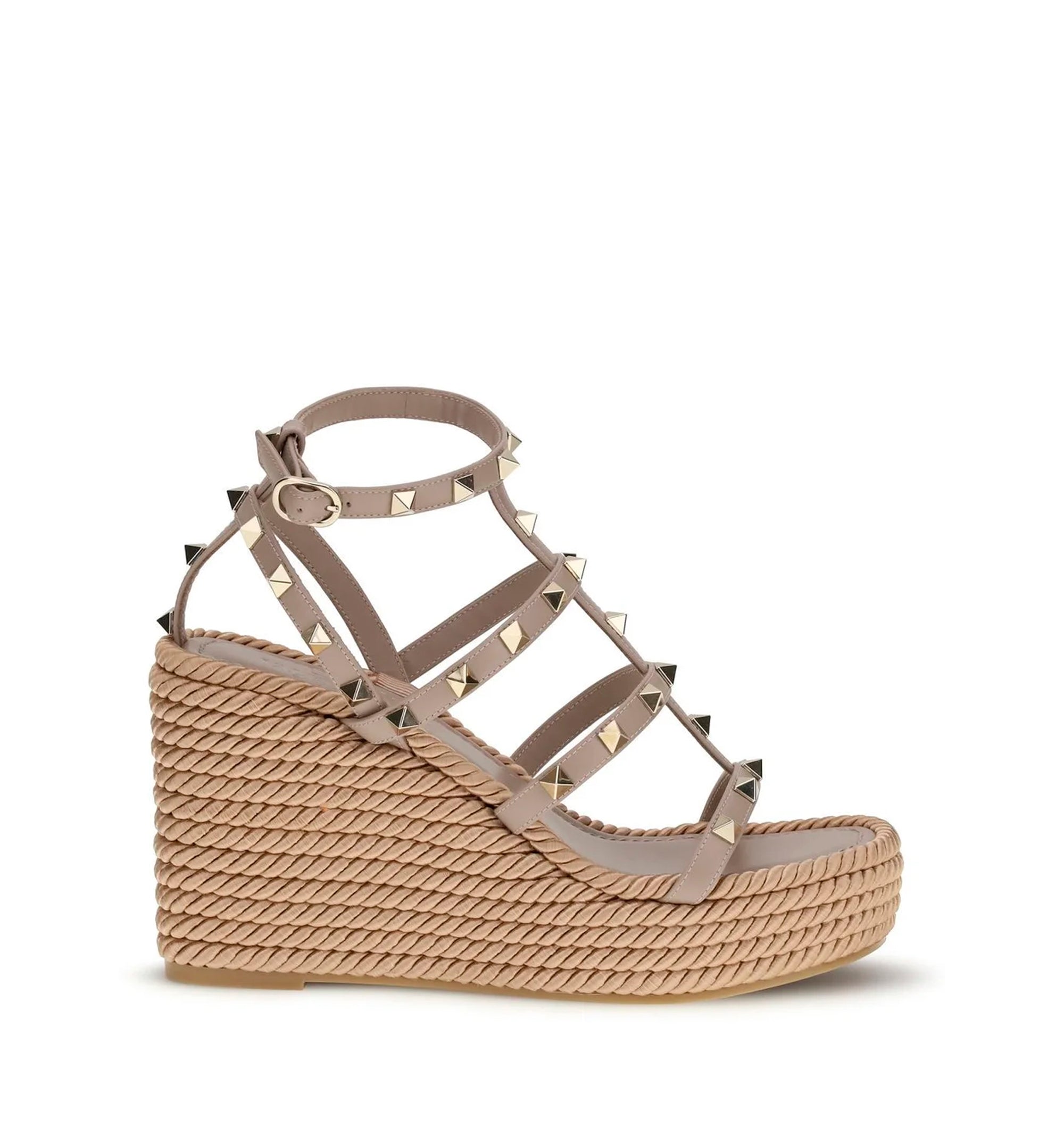 Rockstud Open Toe Caged Sandals