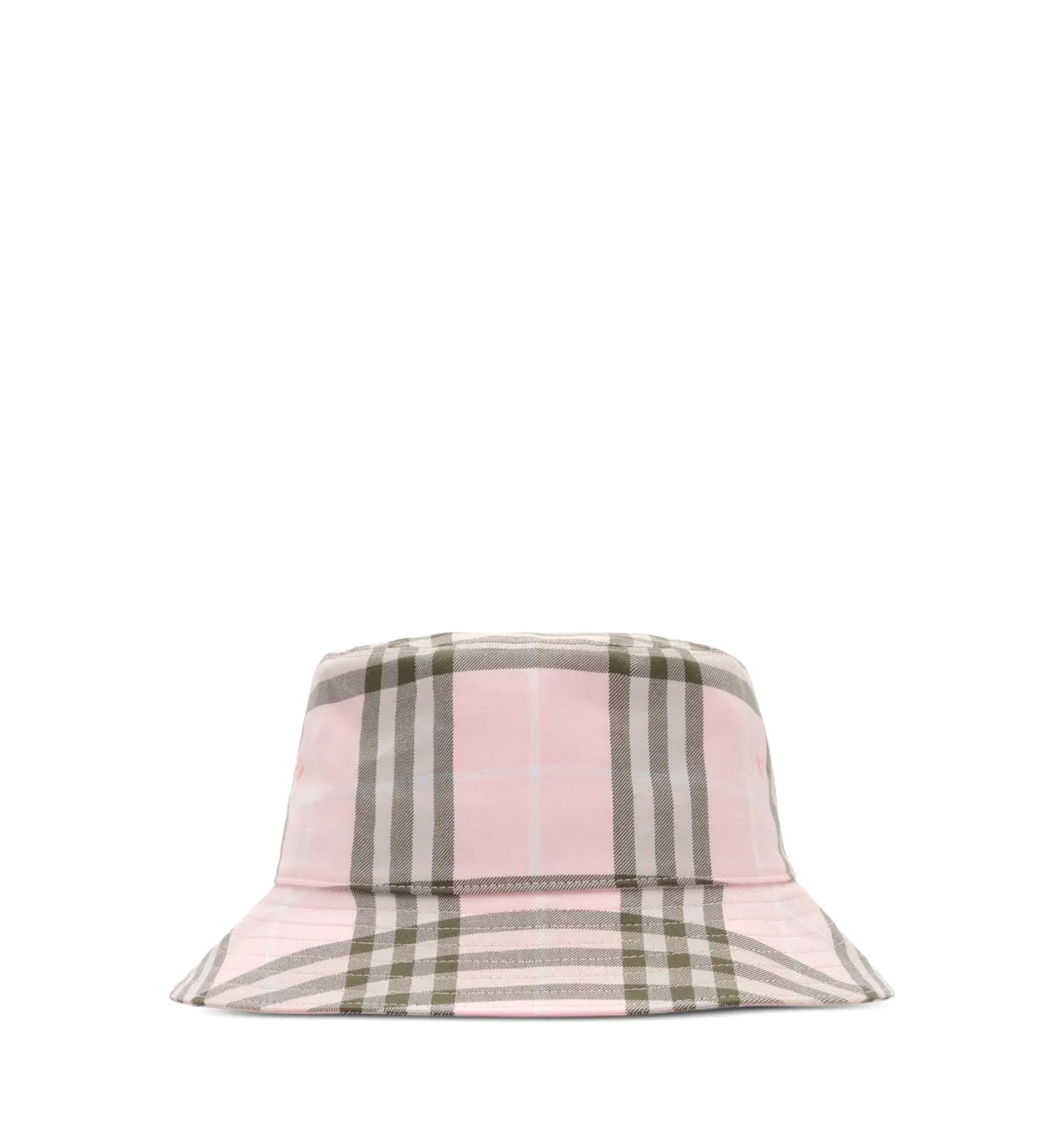 Check cotton Bucker Hat