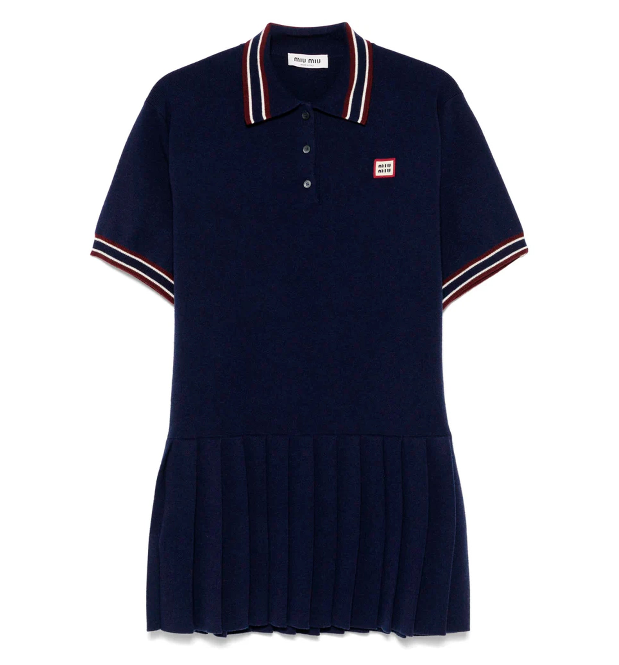 Logo-patch Mini Dress