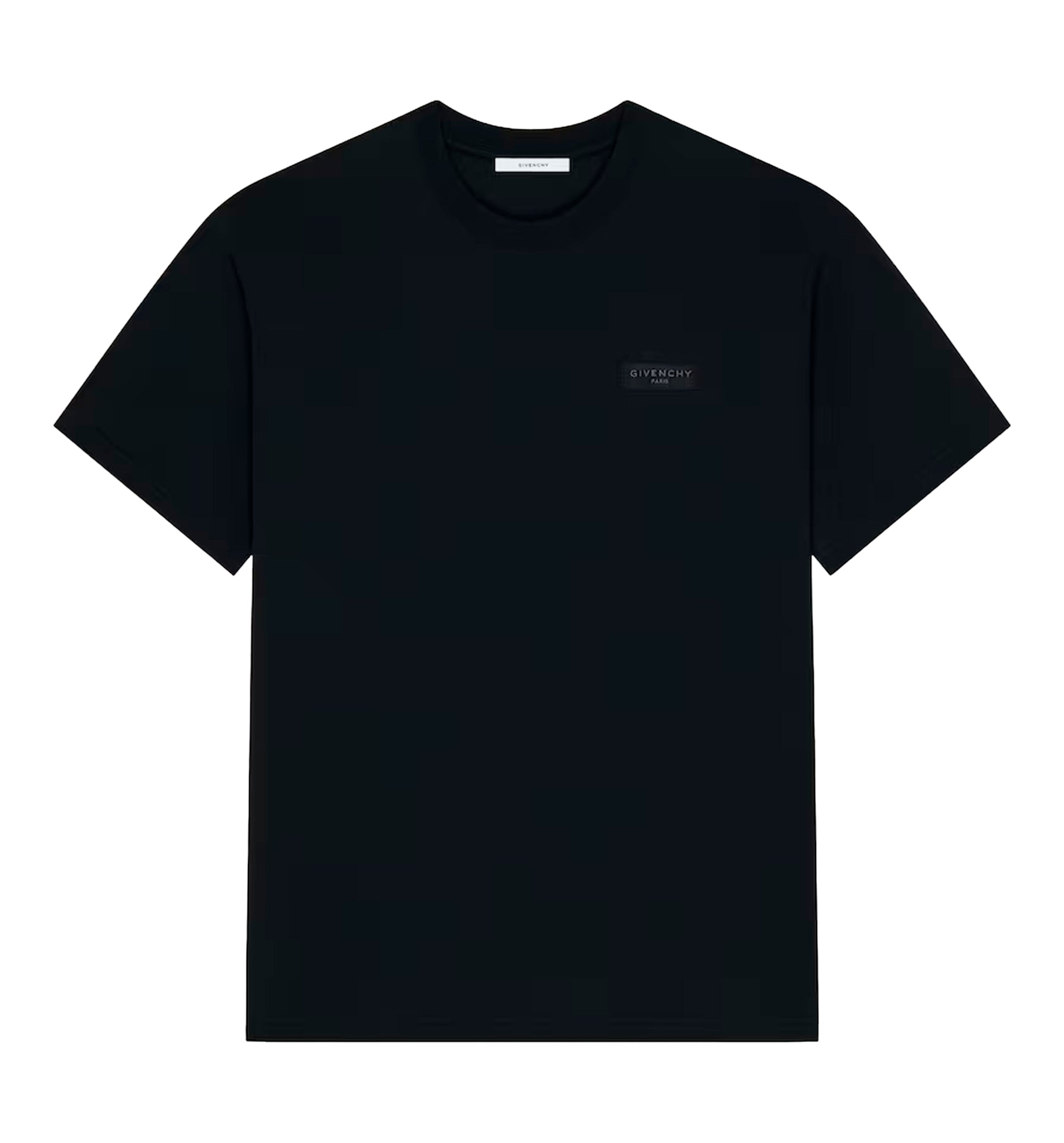 T-shirt in cotton with GIVENCHY Paris gros grain