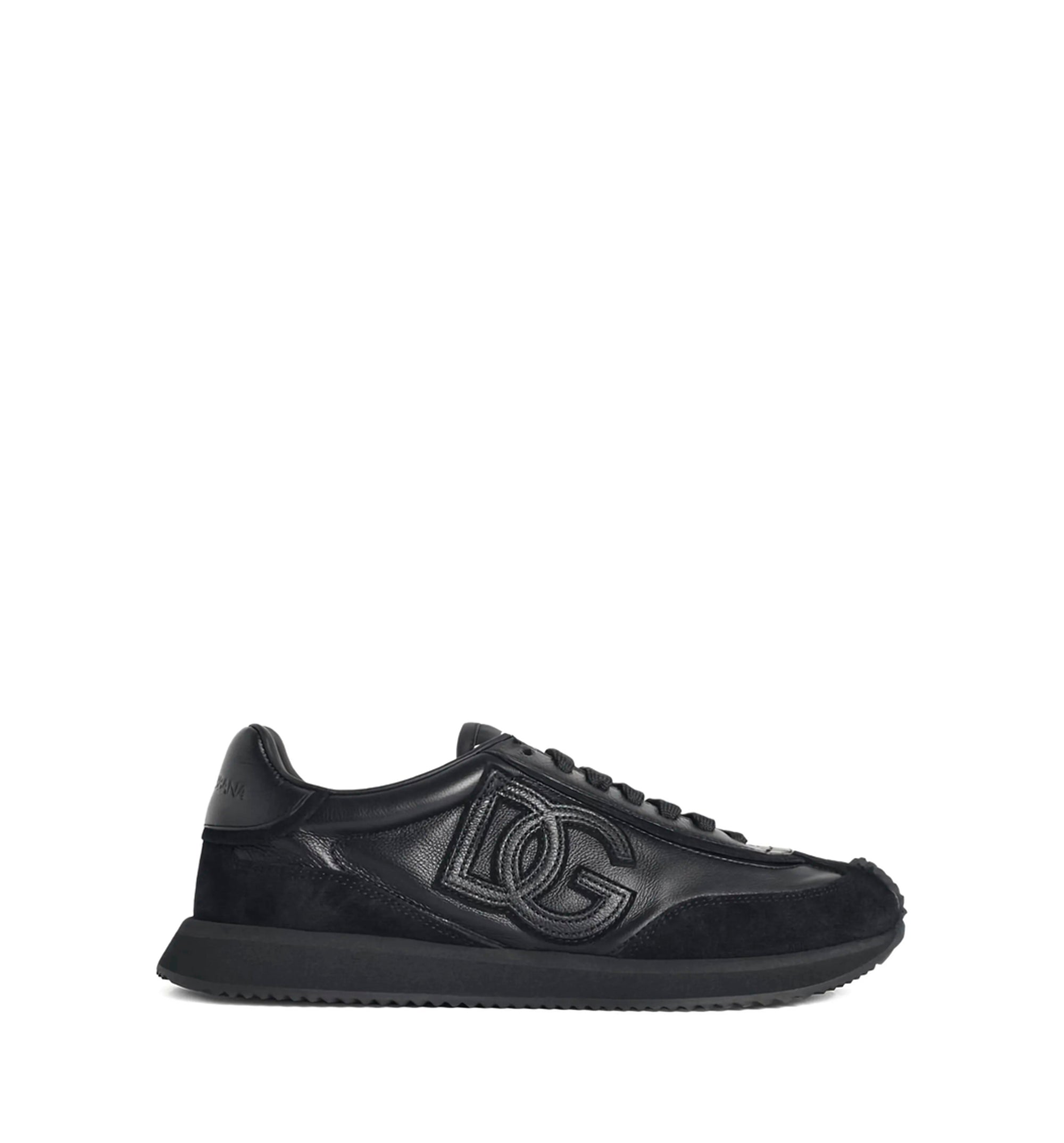 DG cushion calfskin sneaker
