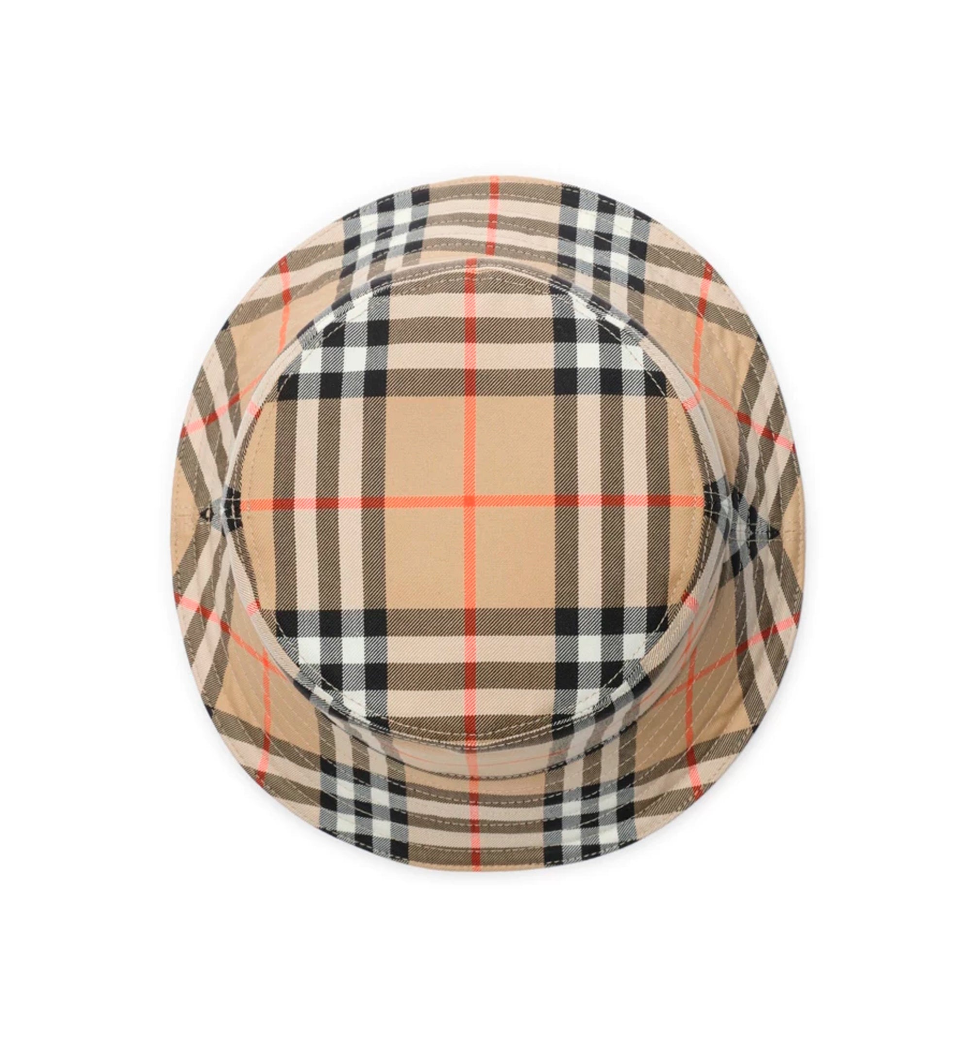 Check Cotton Bucket Hat