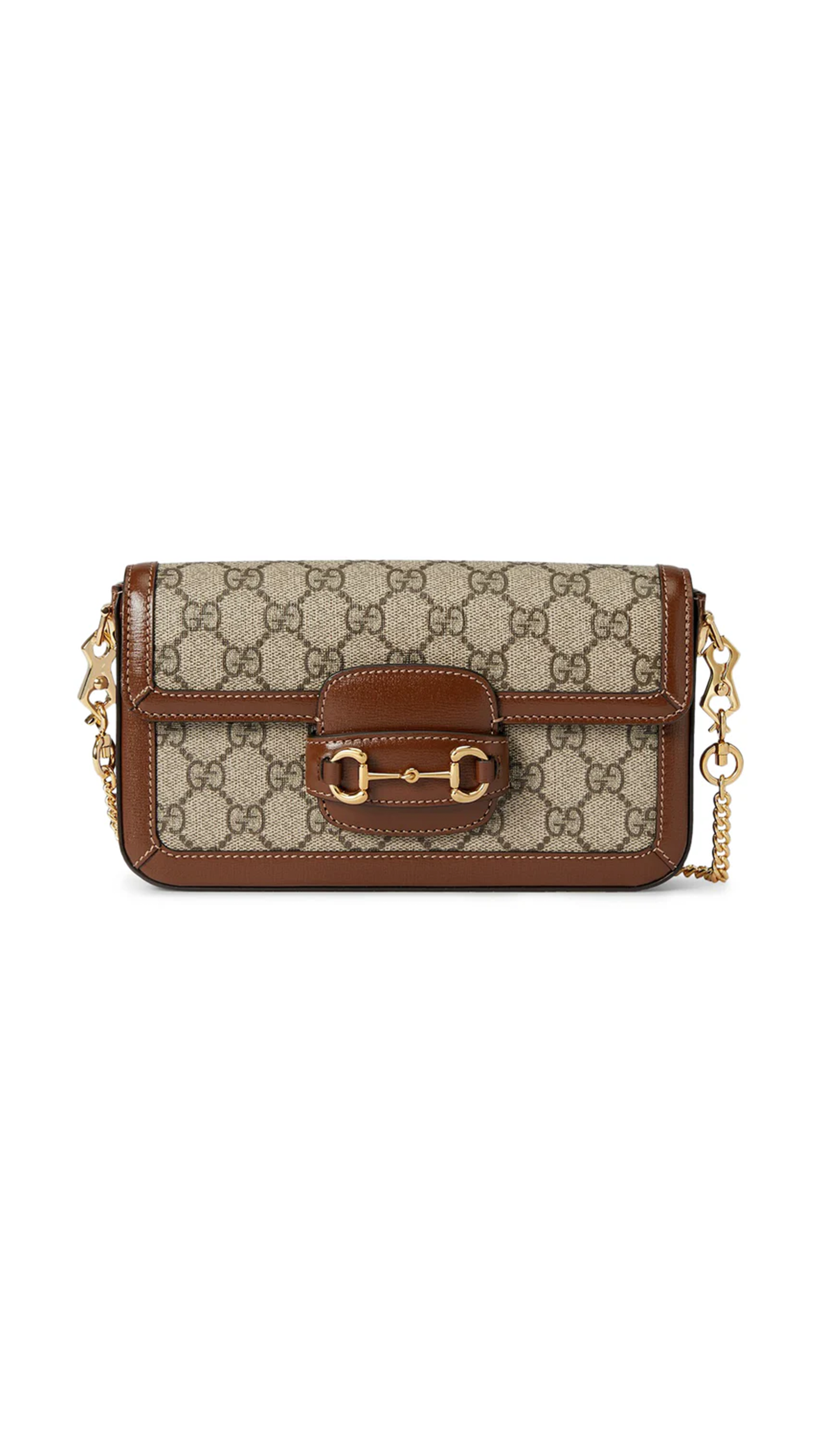 Horsebit 1955 Mini Bag - Beige/Ebony