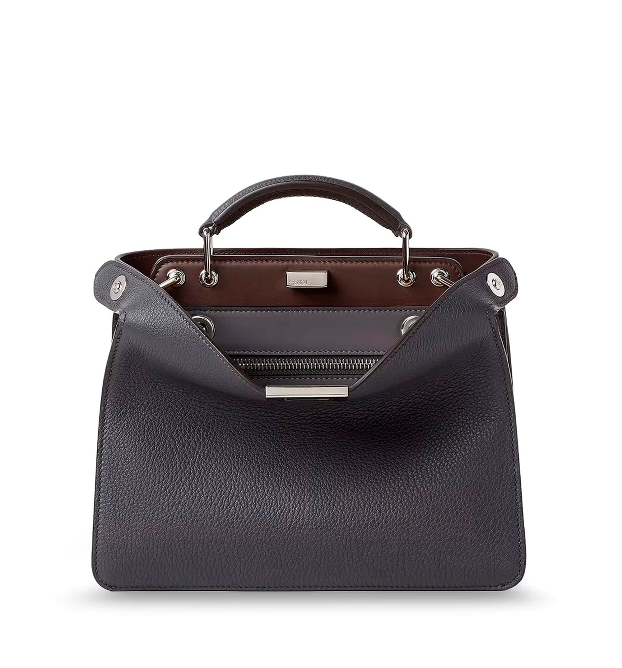 Peekaboo ISeeU Small leather crossbody bag