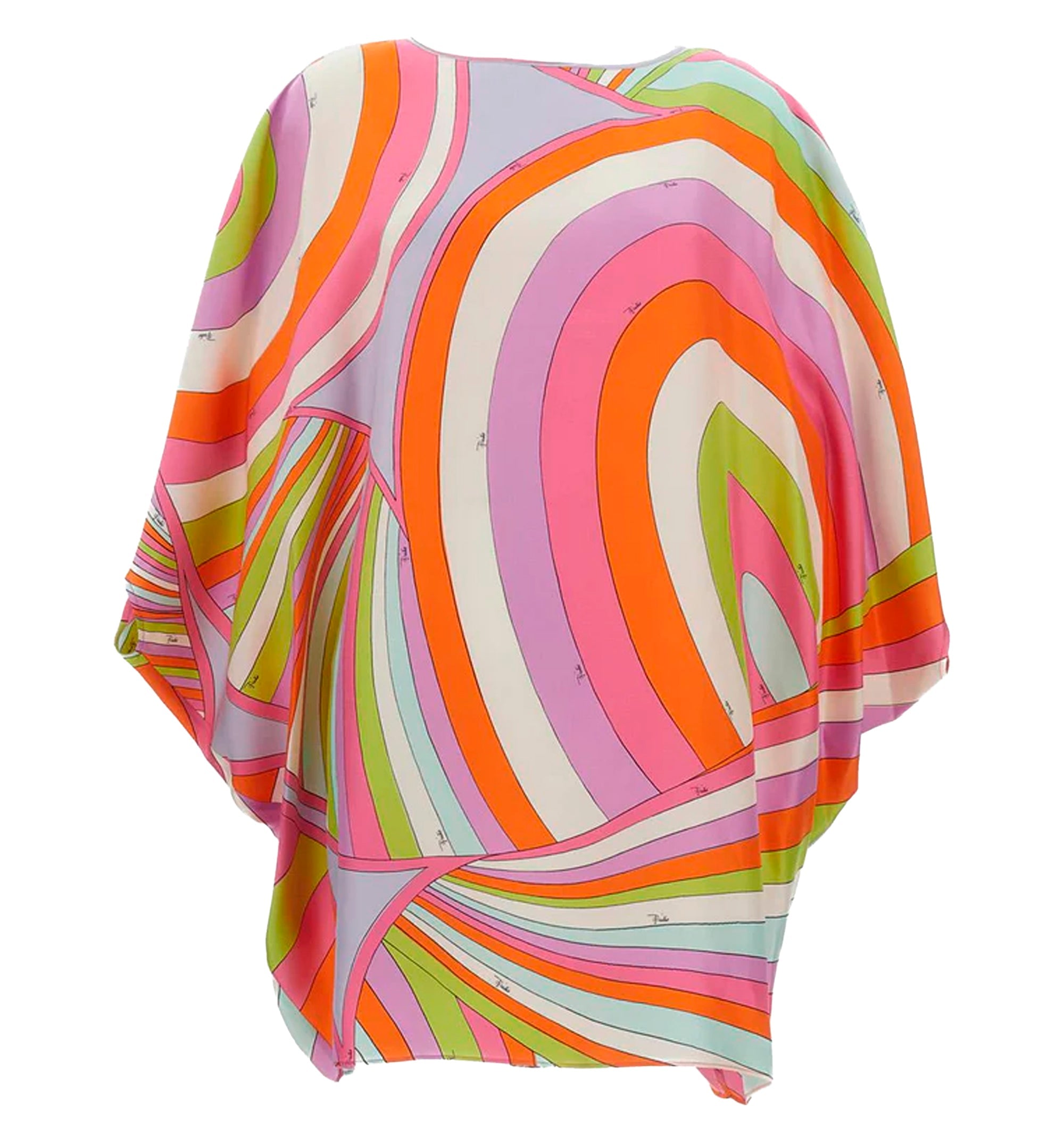Printed Silk Kaftan