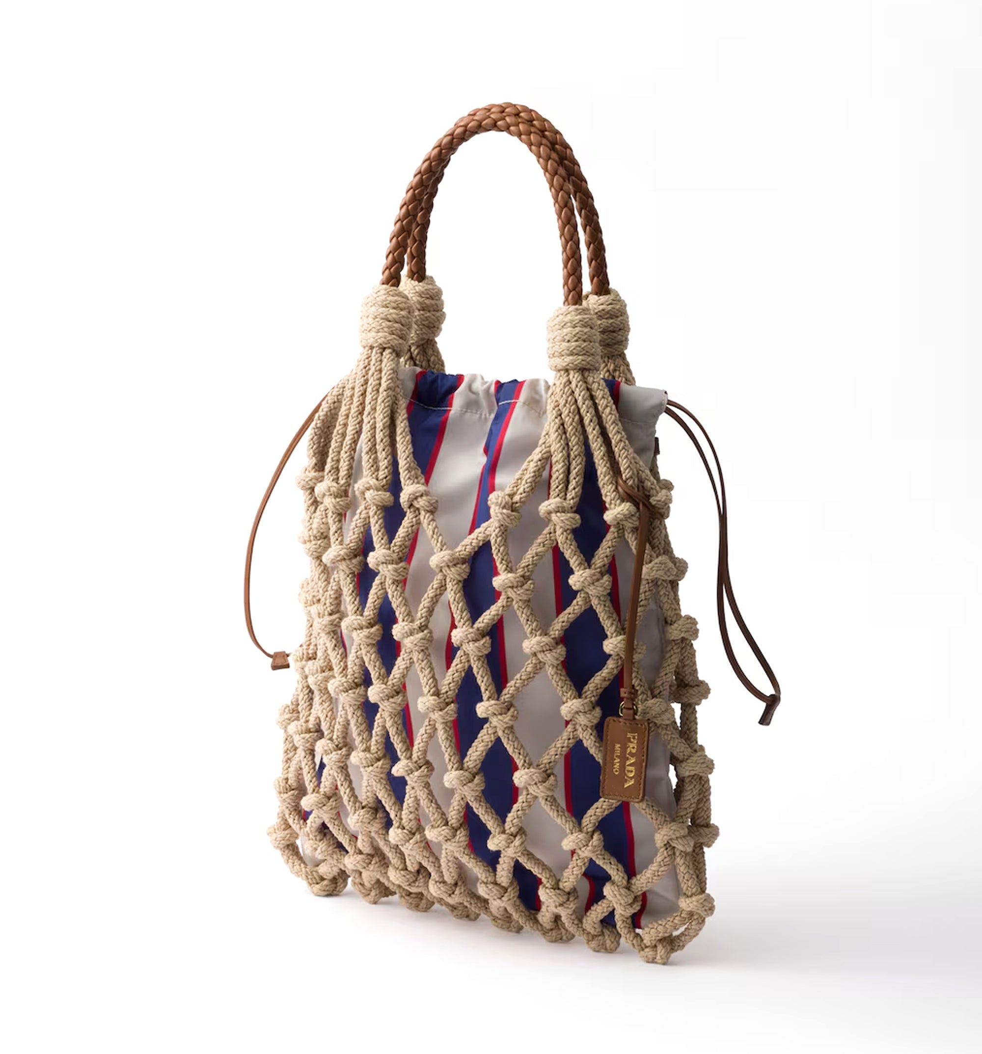 Noué Medium Cotton Macramé Bag