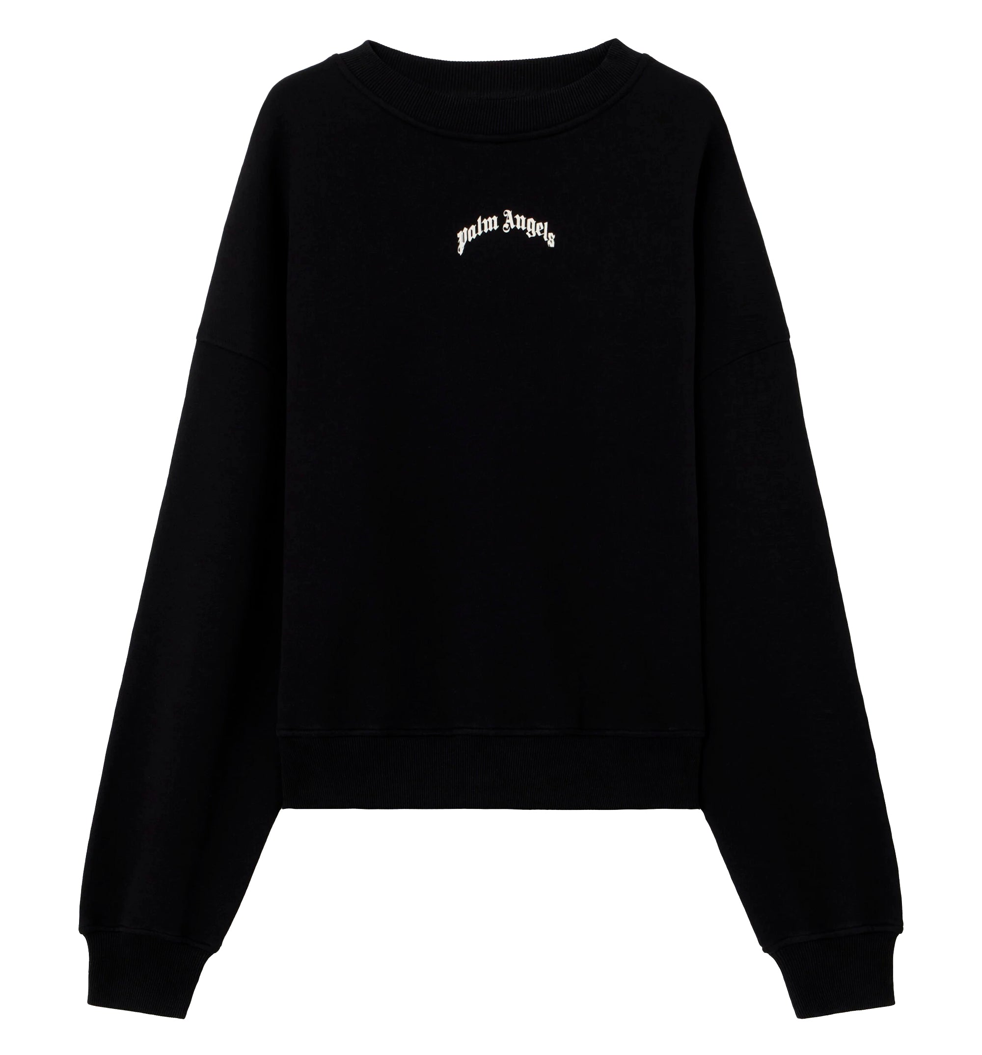 Back Curved Logo Loose Sweatshirt