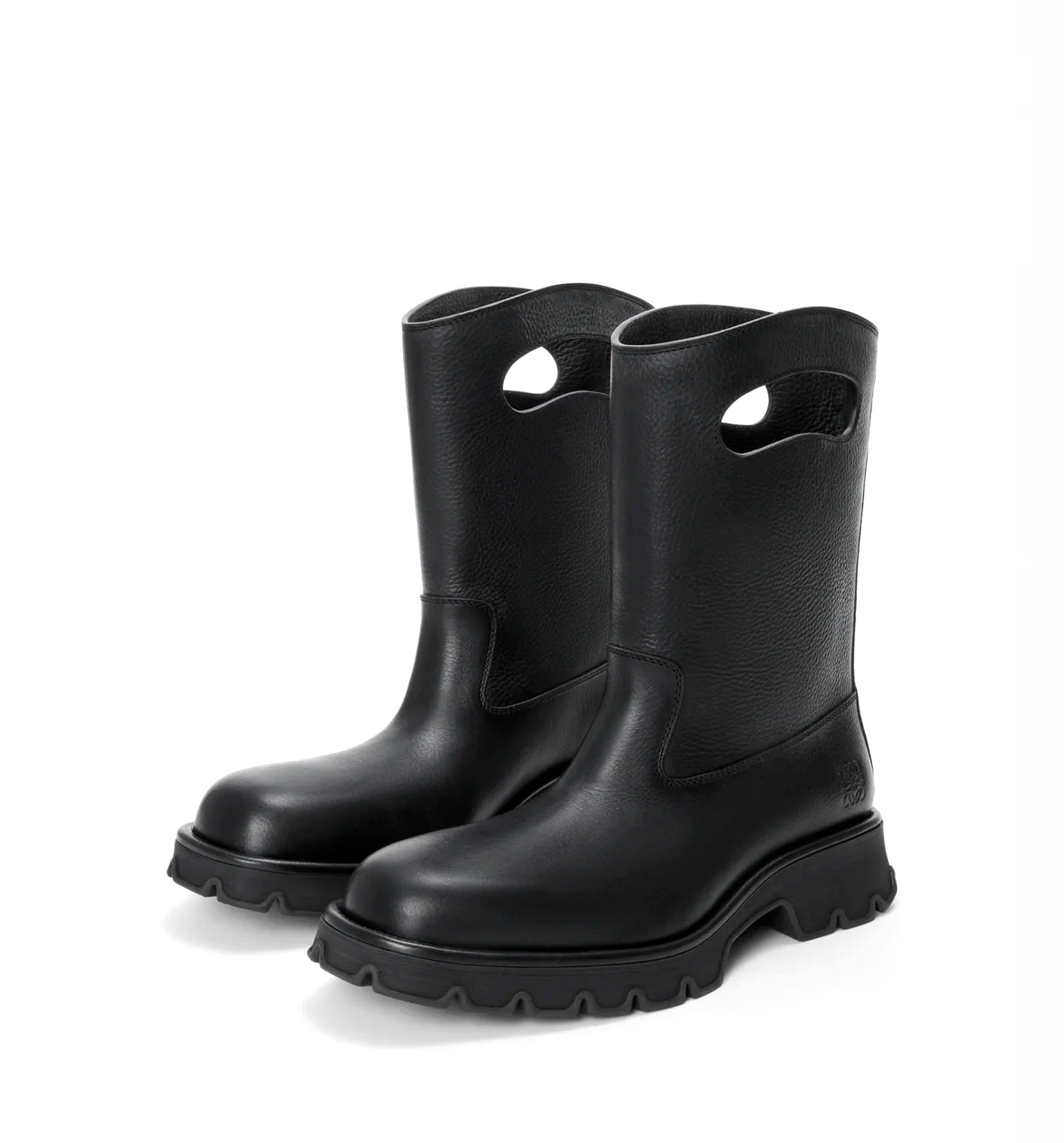 Bobby Boot In Grained Vegetable-Tanned Calfskin